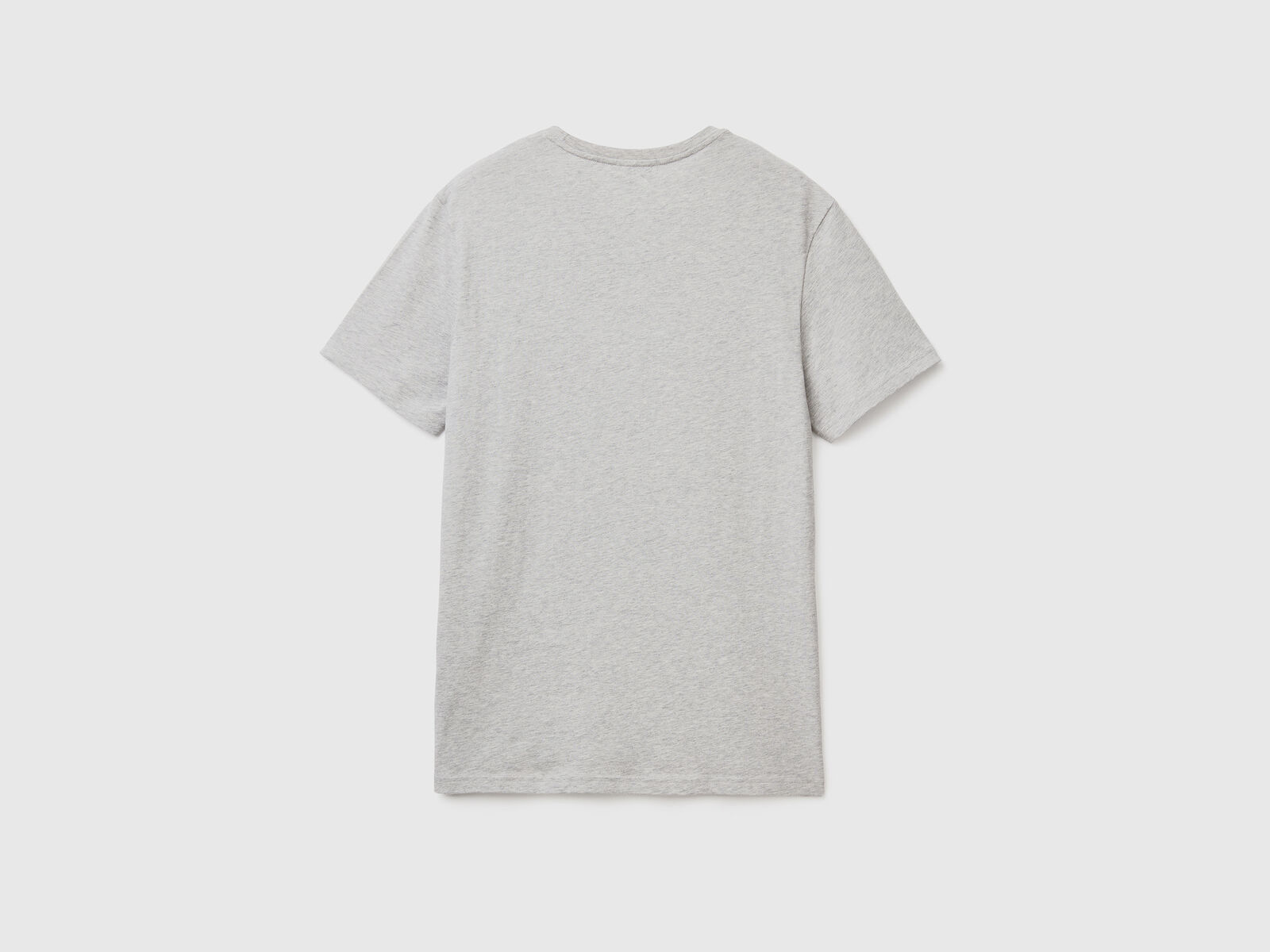 T-shirt with Printed Design - Gray melange/New York - Men