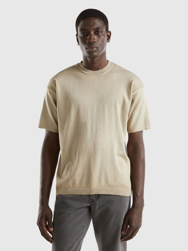 Camiseta de punto oversize Hombre