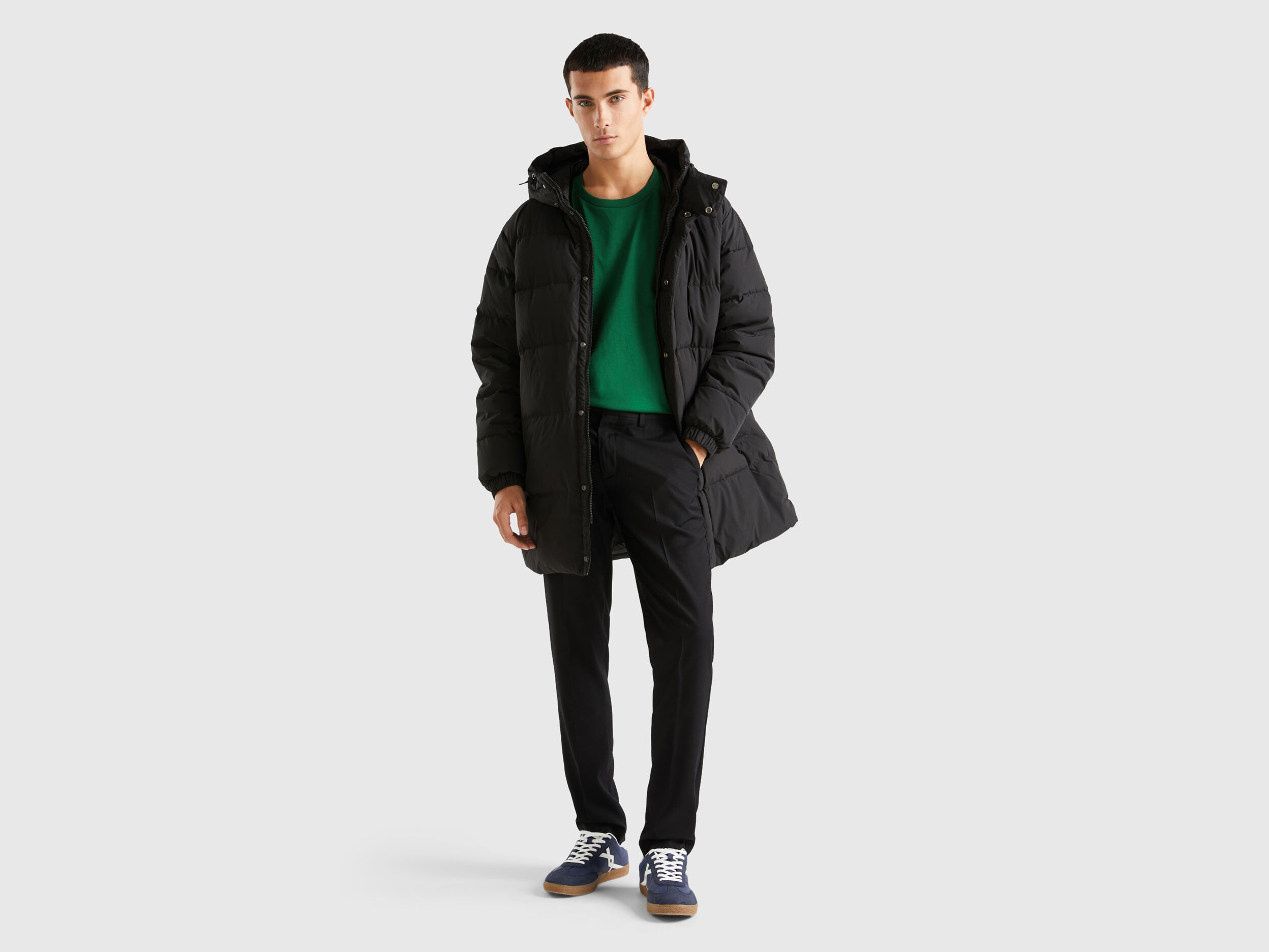 Benetton padded jacket best sale
