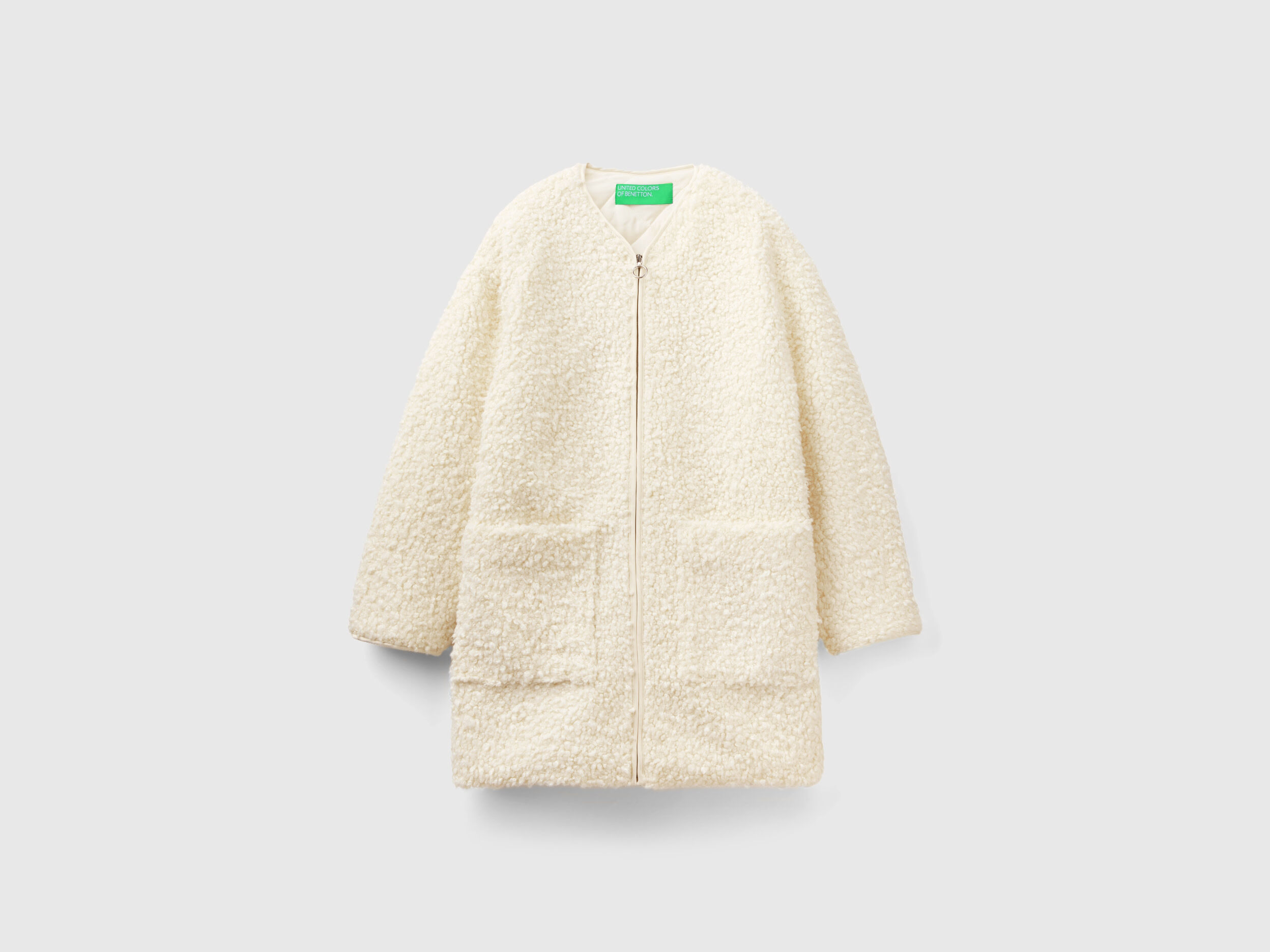 Benetton faux sales fur coat