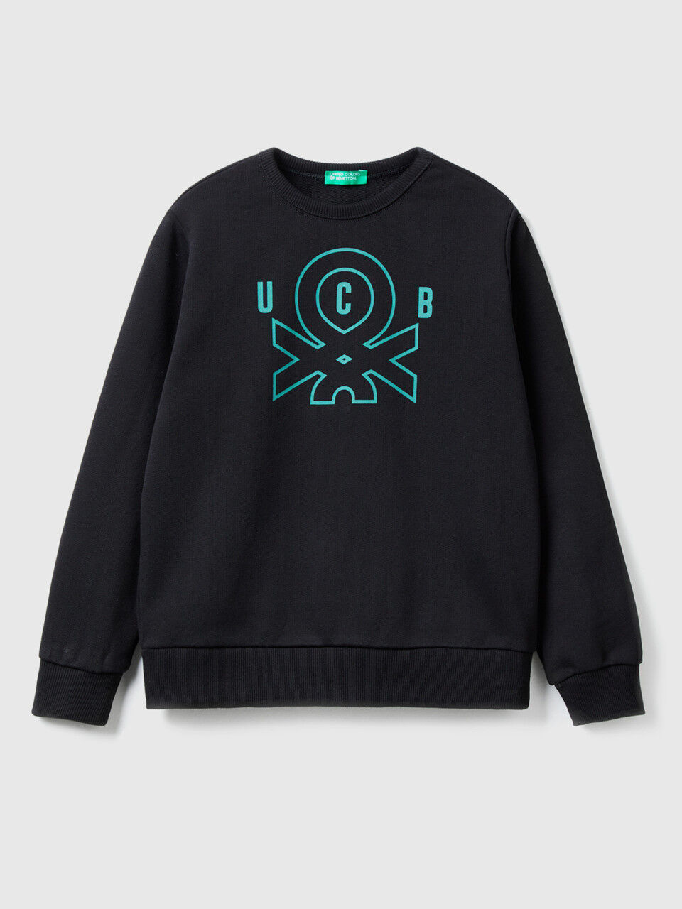 Sweatshirt with logo print