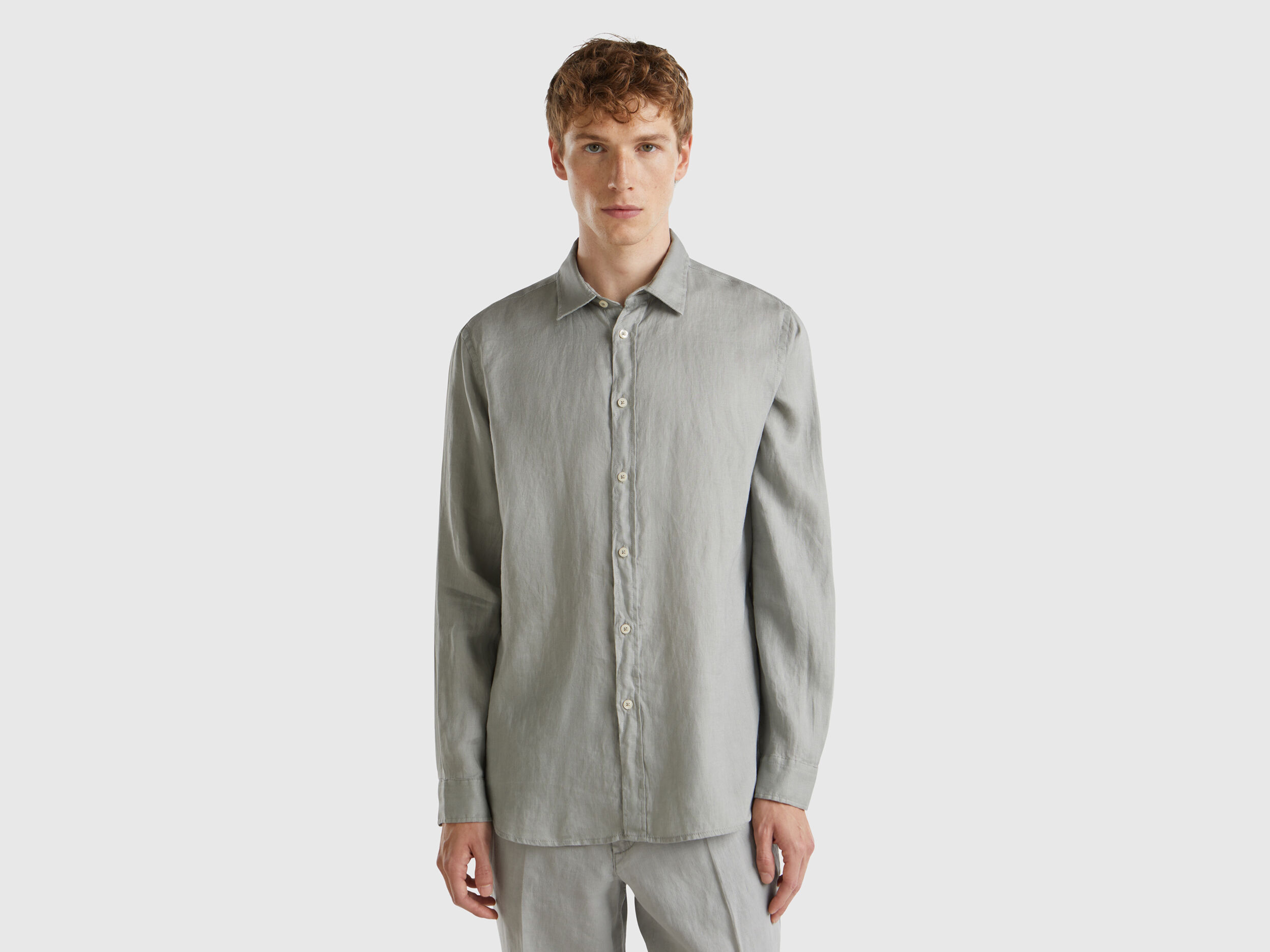 Puro Lino Ropa de Hombre 2024 Benetton