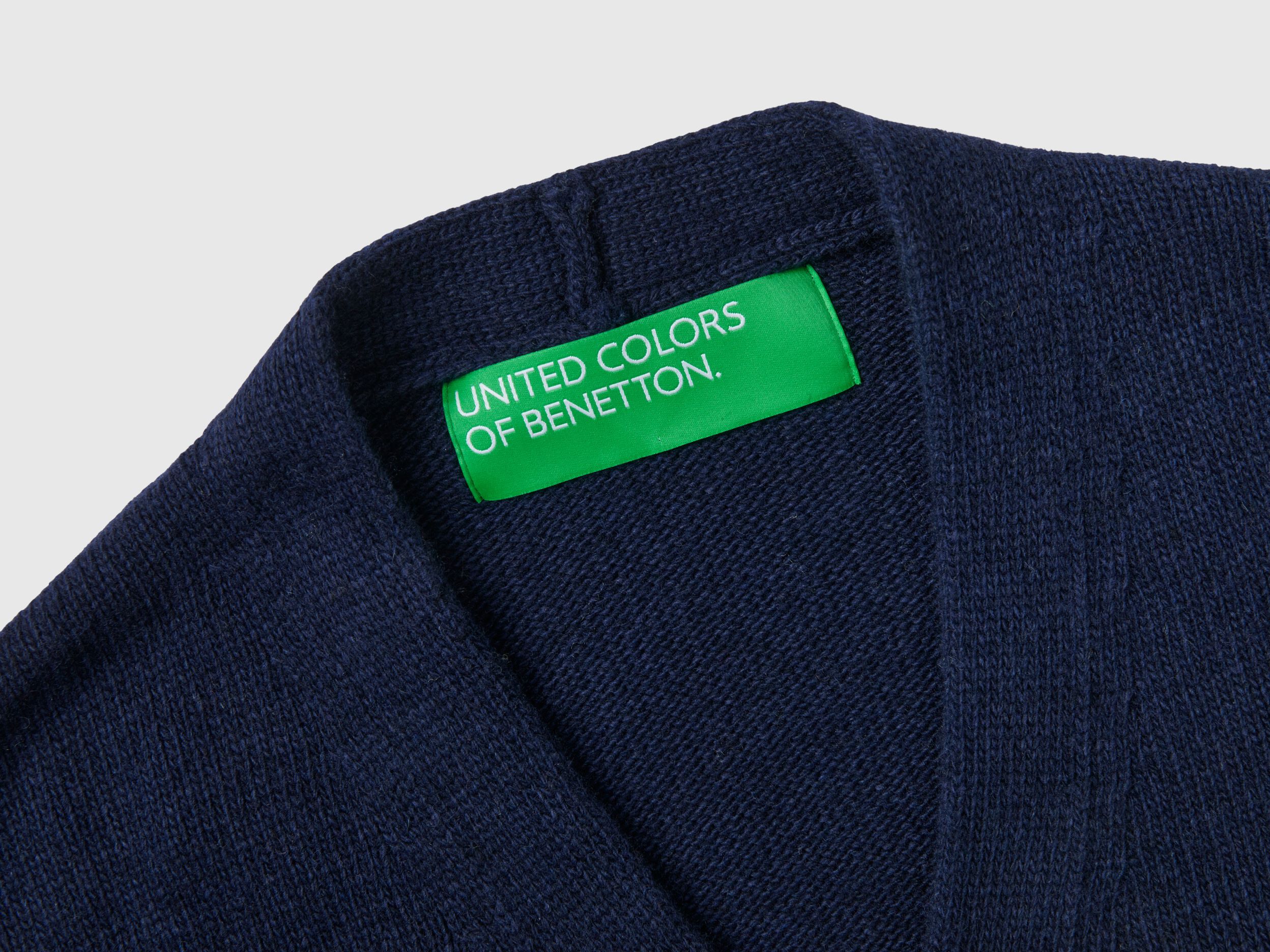 Benetton sales lambswool pullover