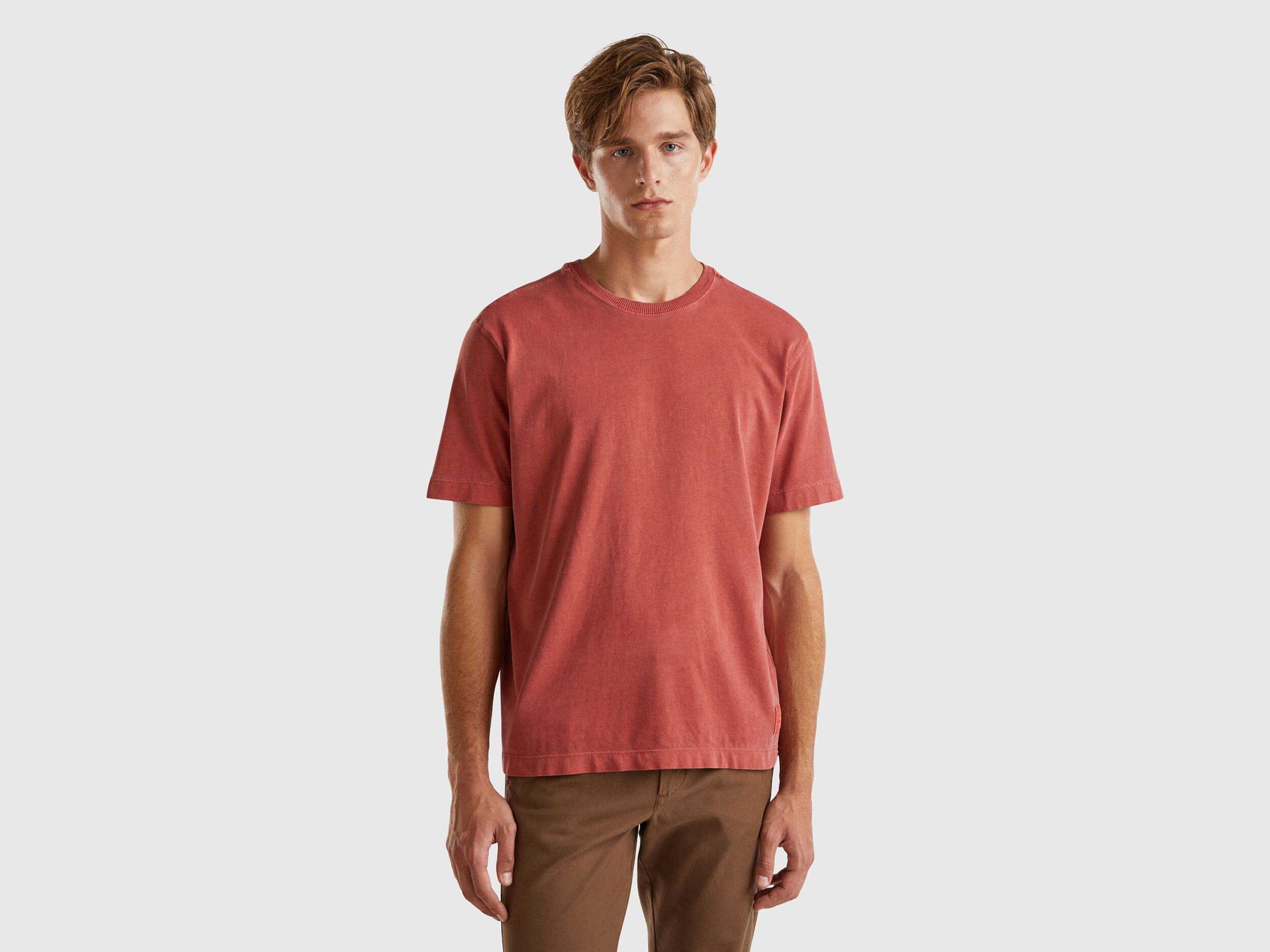 Mens cotton t shirts short sleeve deals