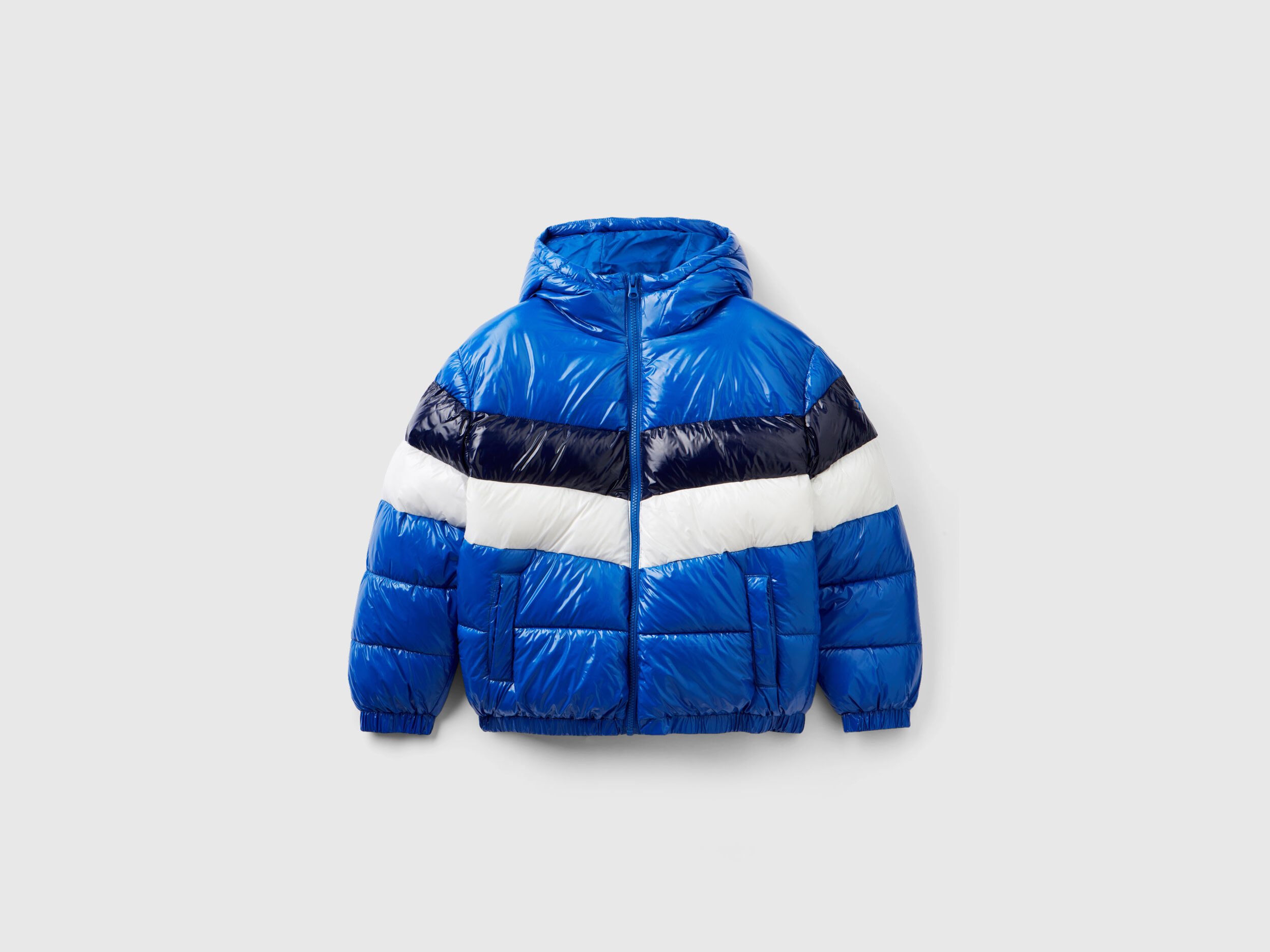 Blue padded jackets online