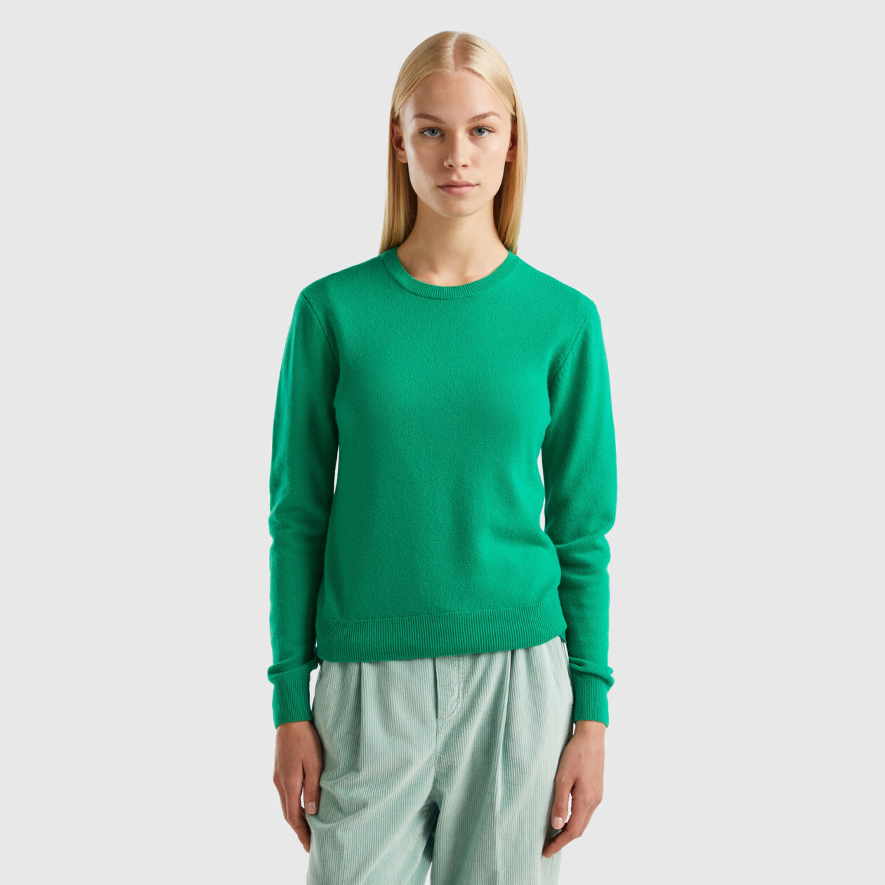 Benetton merino wool sweater top
