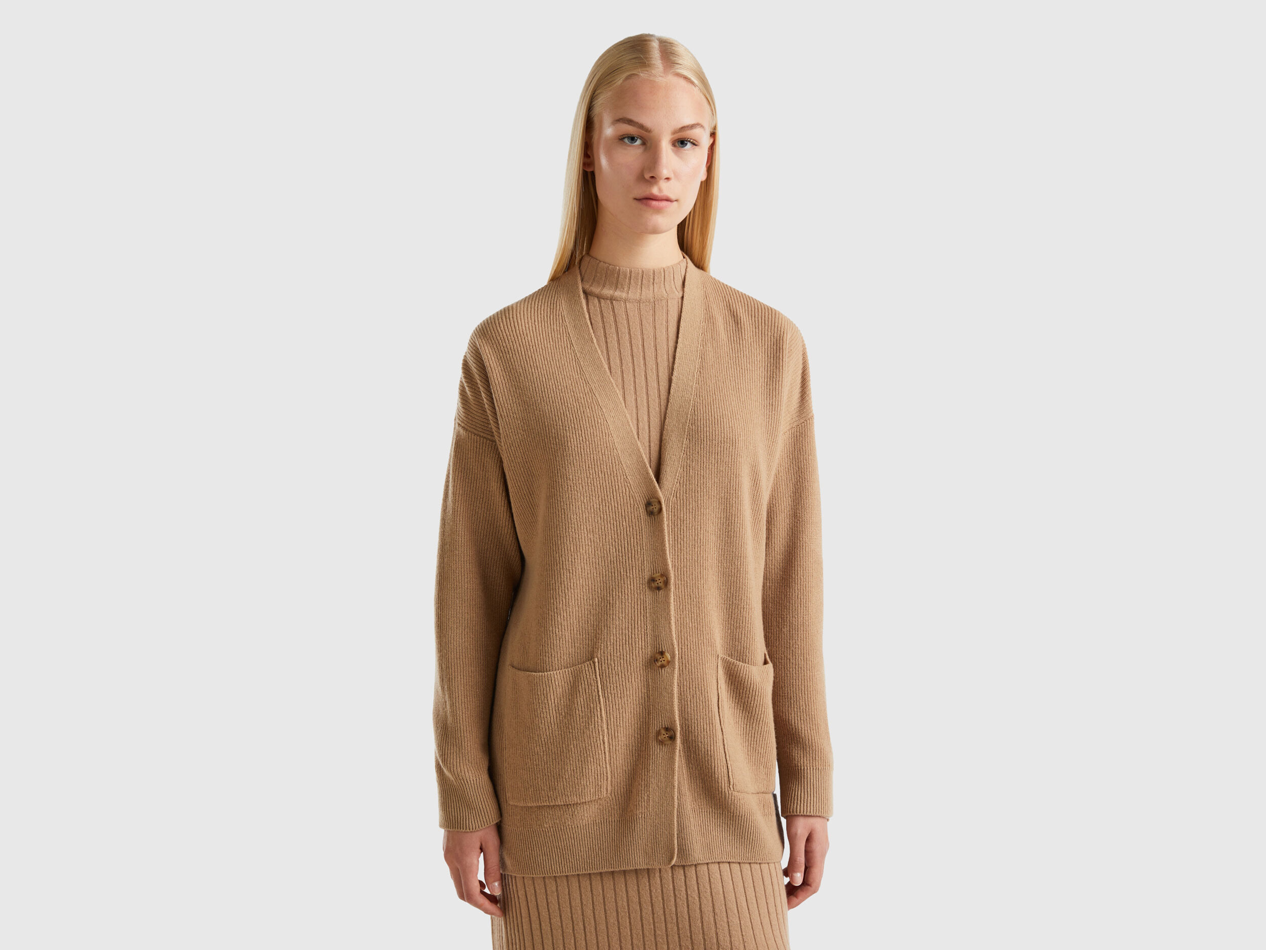 Benetton outlet cardigans sale