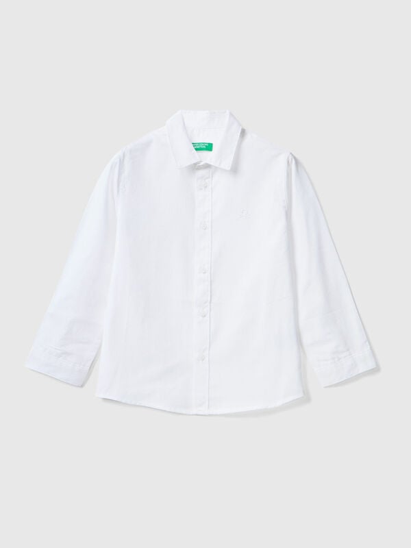 Camisa clásica de 100 % algodón Niño