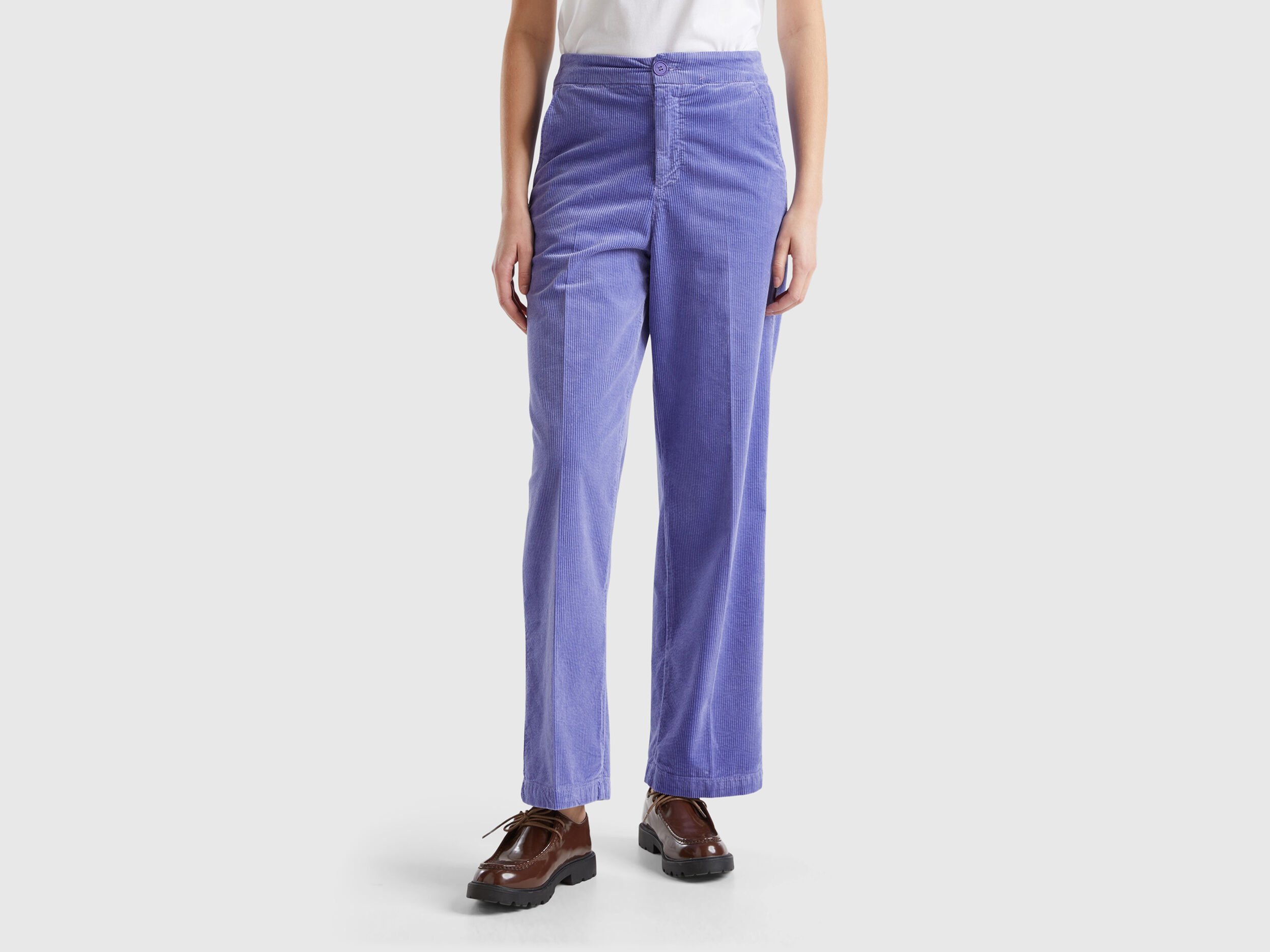 Camphor wood パンツ velvet wide baggy sailor trousers