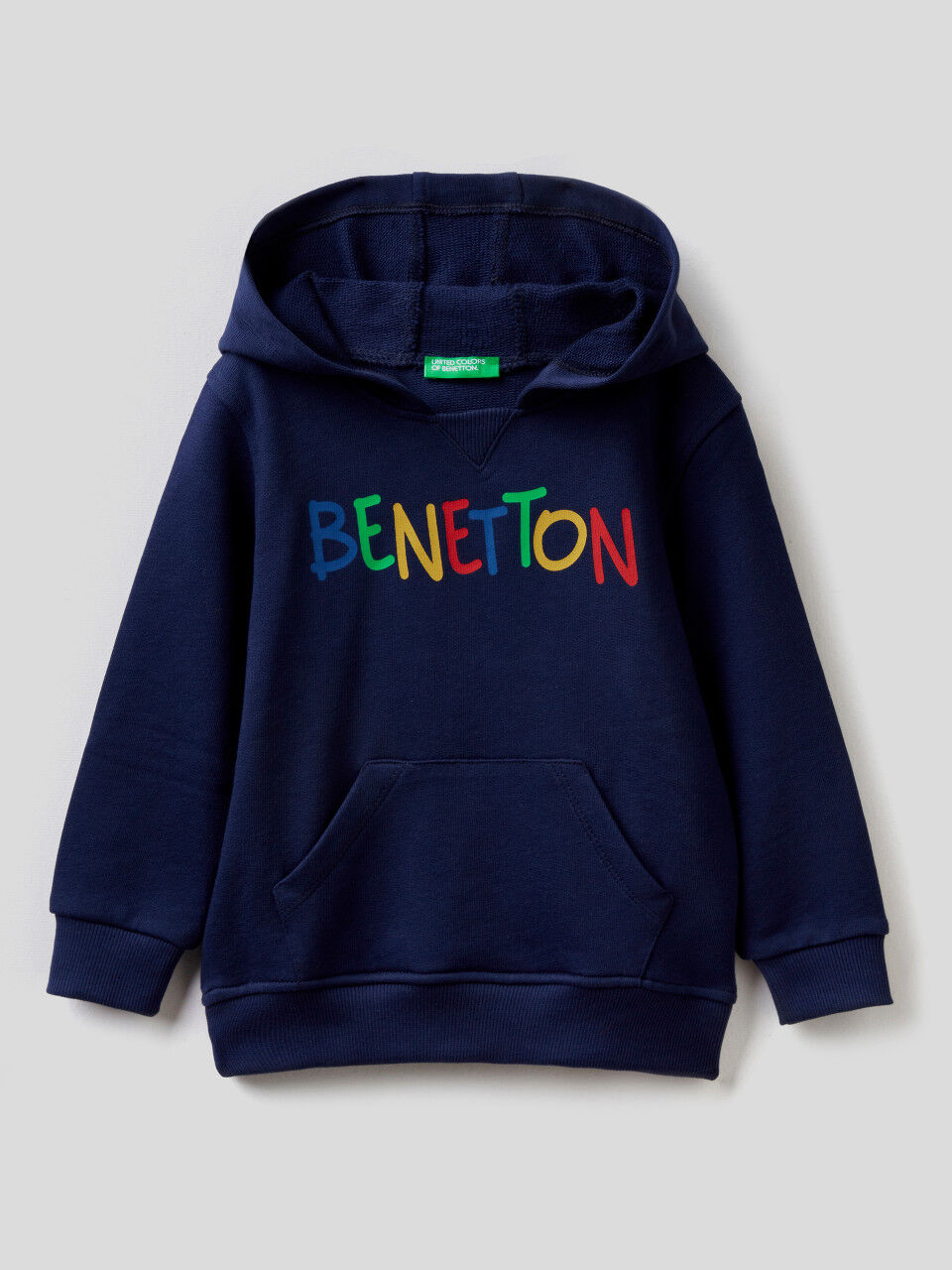 Benetton Kid's United Colors Benetton Sweatshirt Black No Size Colorful Logo 