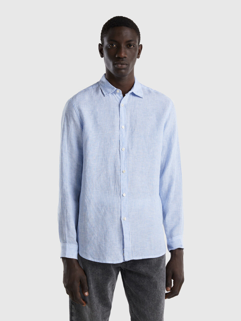 Full blue shirt discount
