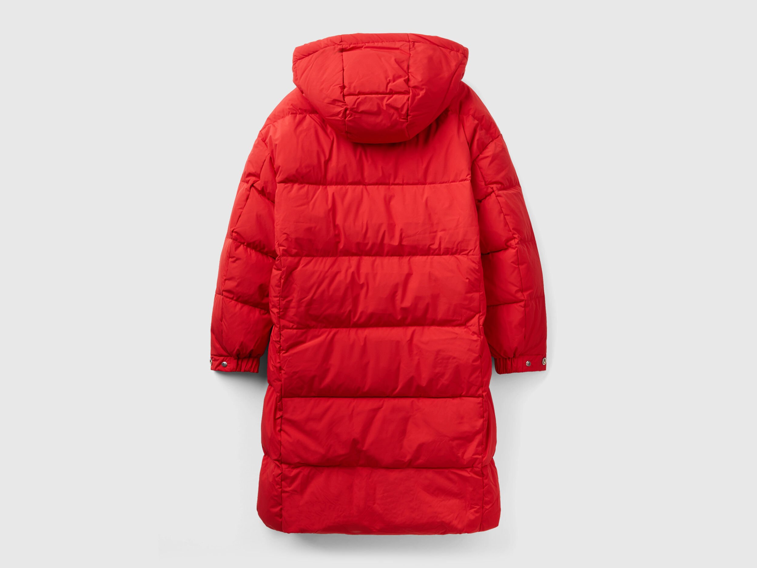 Benetton red deals coat