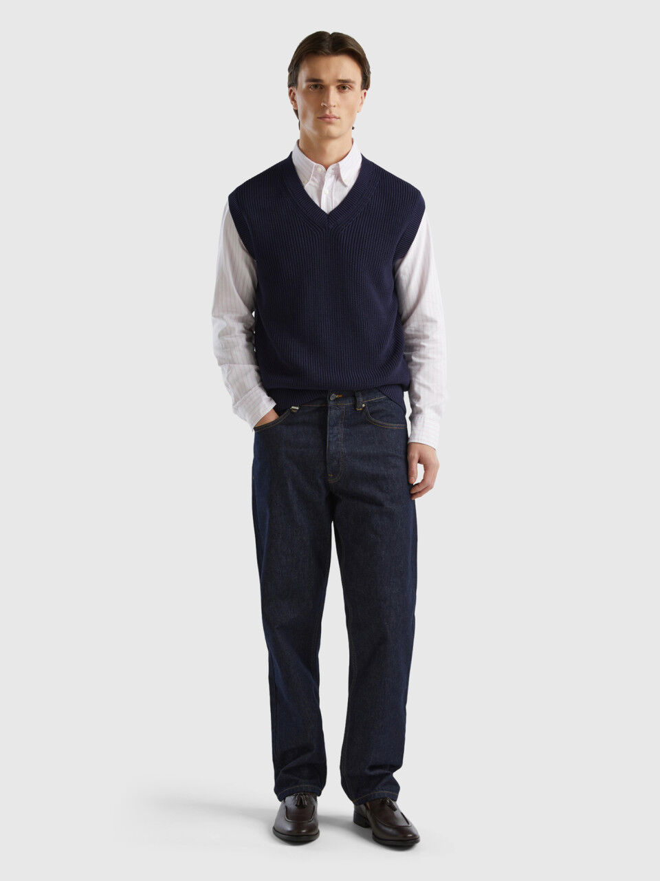 Men's Knit Vests New Collection 2024 | Benetton