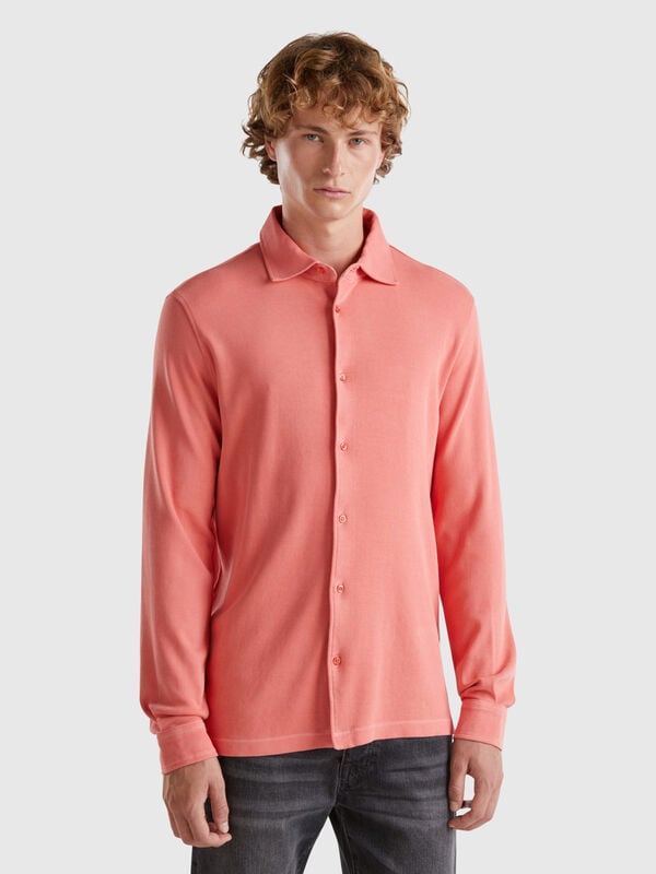 Shirt in pure cotton Men