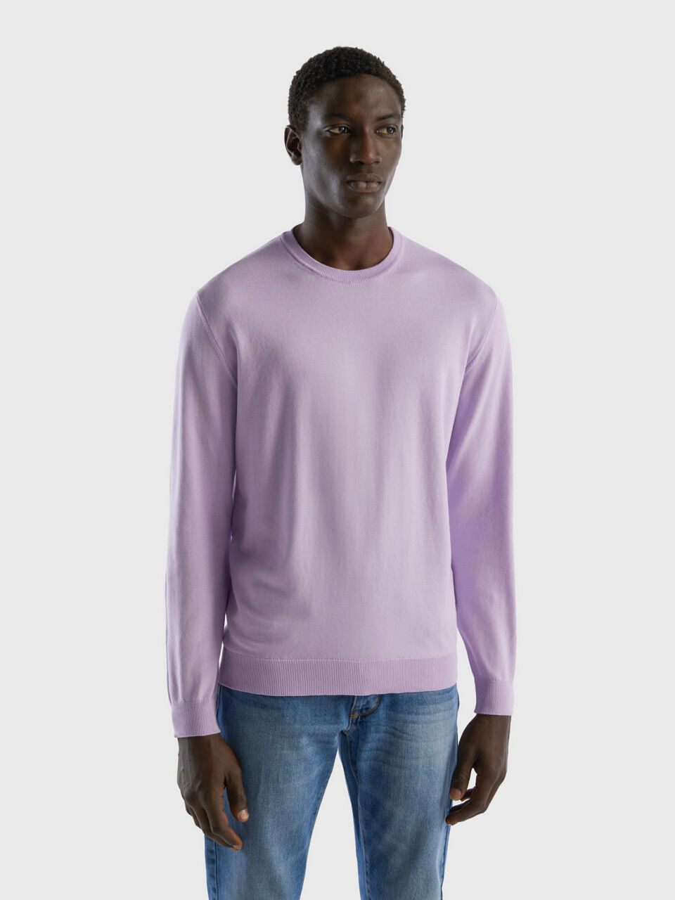 Men's Crew Neck Sweaters and Jumpers | Benetton