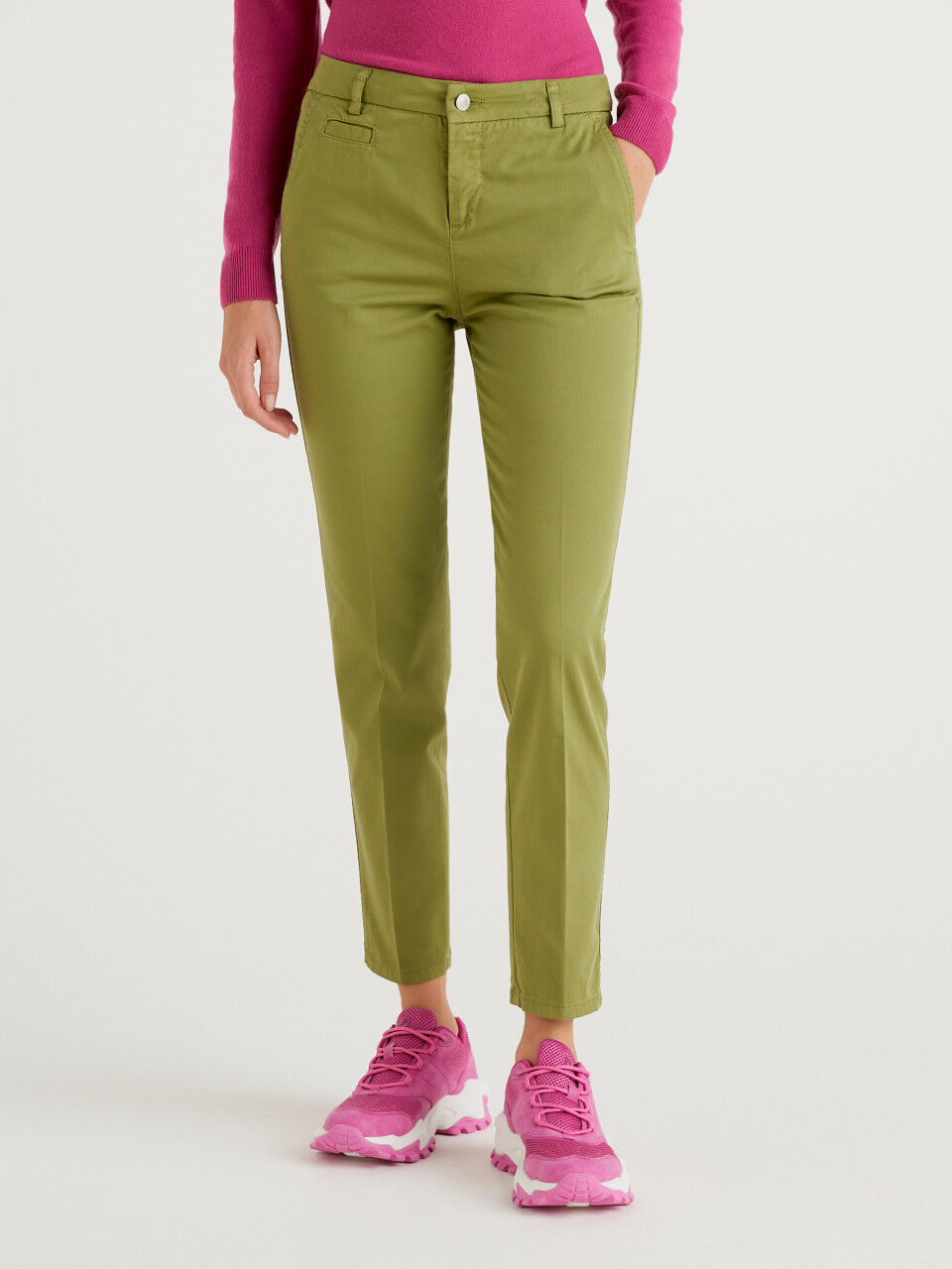 Woolrich Cotton Logo-print Skinny Track Pants in Blue Womens Clothing Trousers Slacks and Chinos Skinny trousers 
