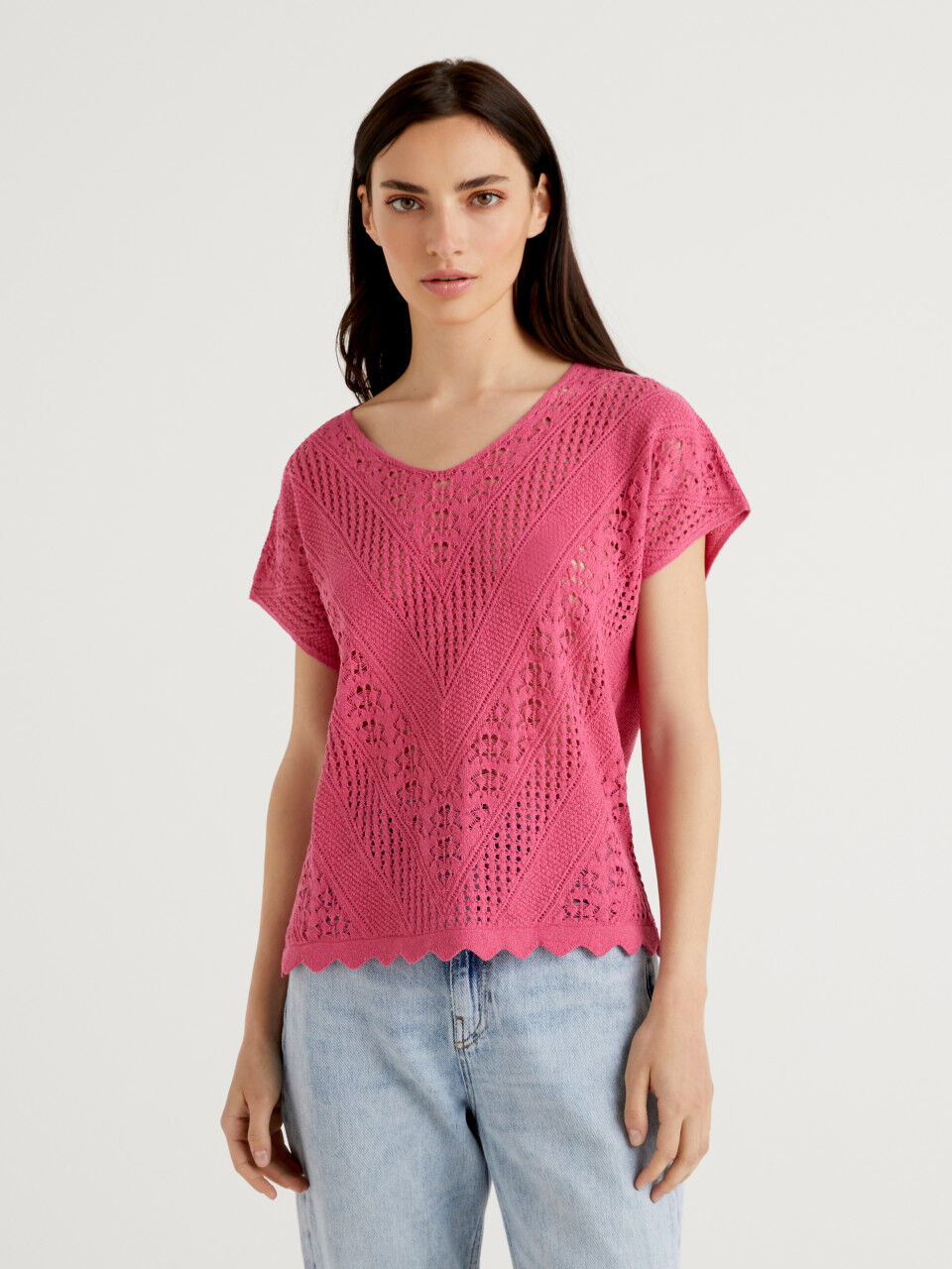 United Colors of Benetton Sweater L/S suéter para Mujer