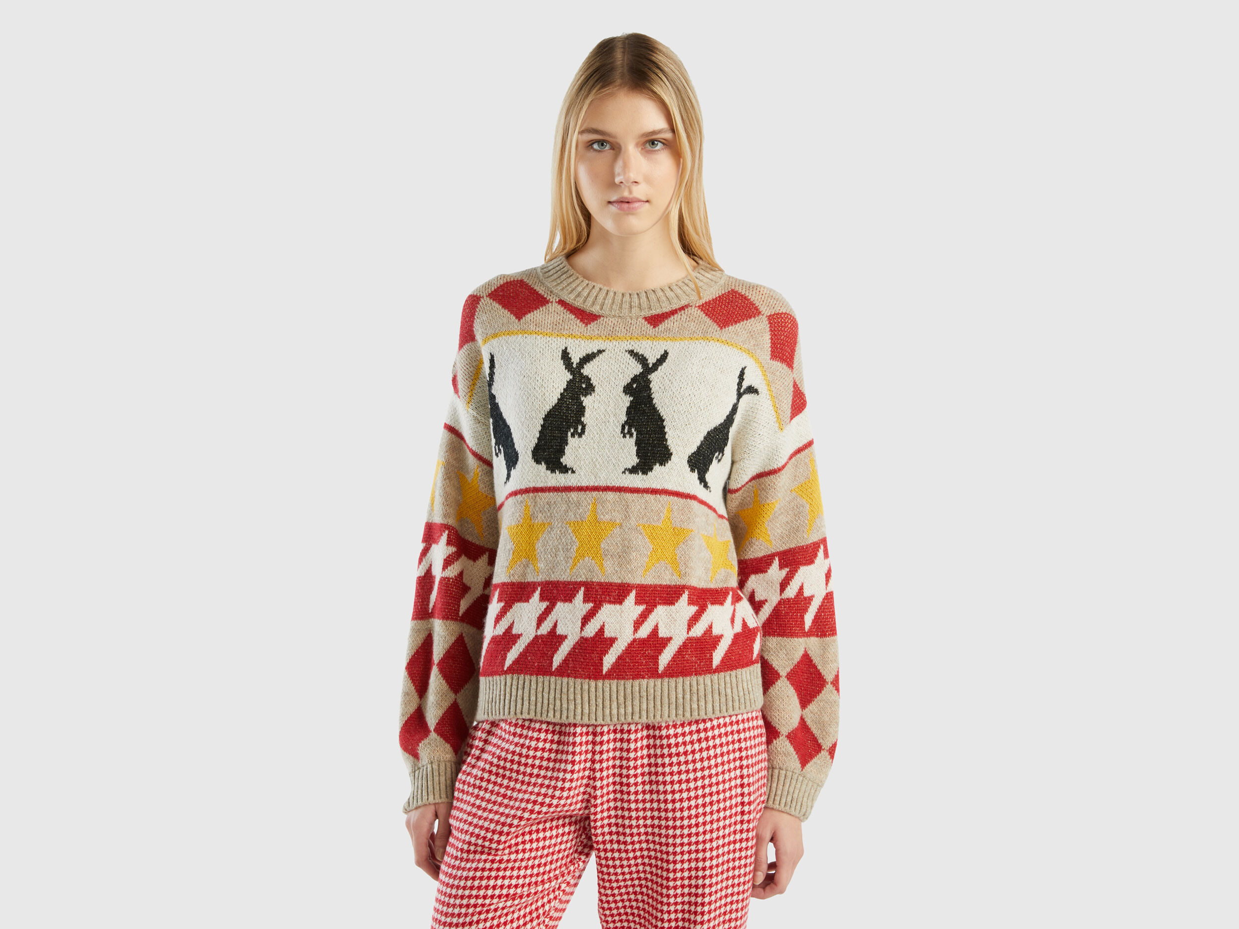 Benetton clearance sheep jumper