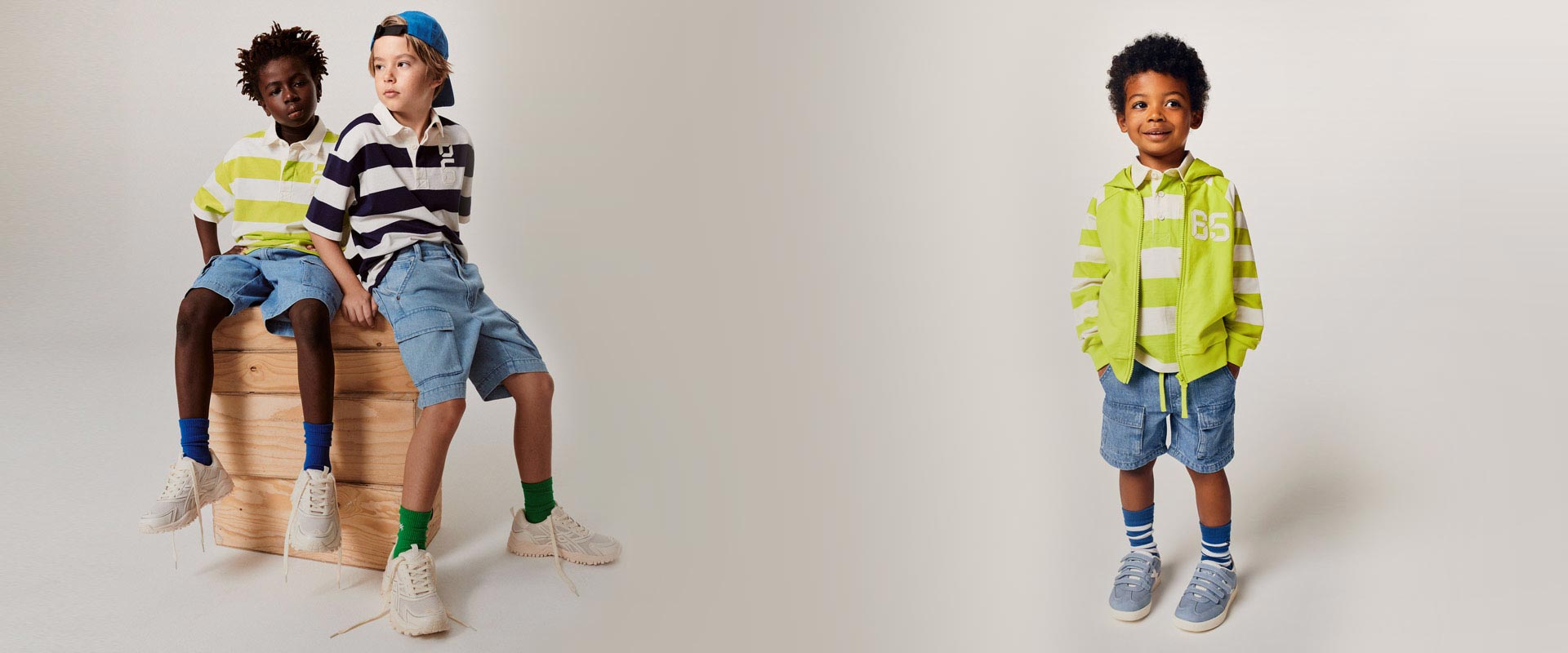 United Colors of Benetton Boy's Set of 2 Boxers 3op80x189 Underwear Set,  White 901, XXS : : Fashion
