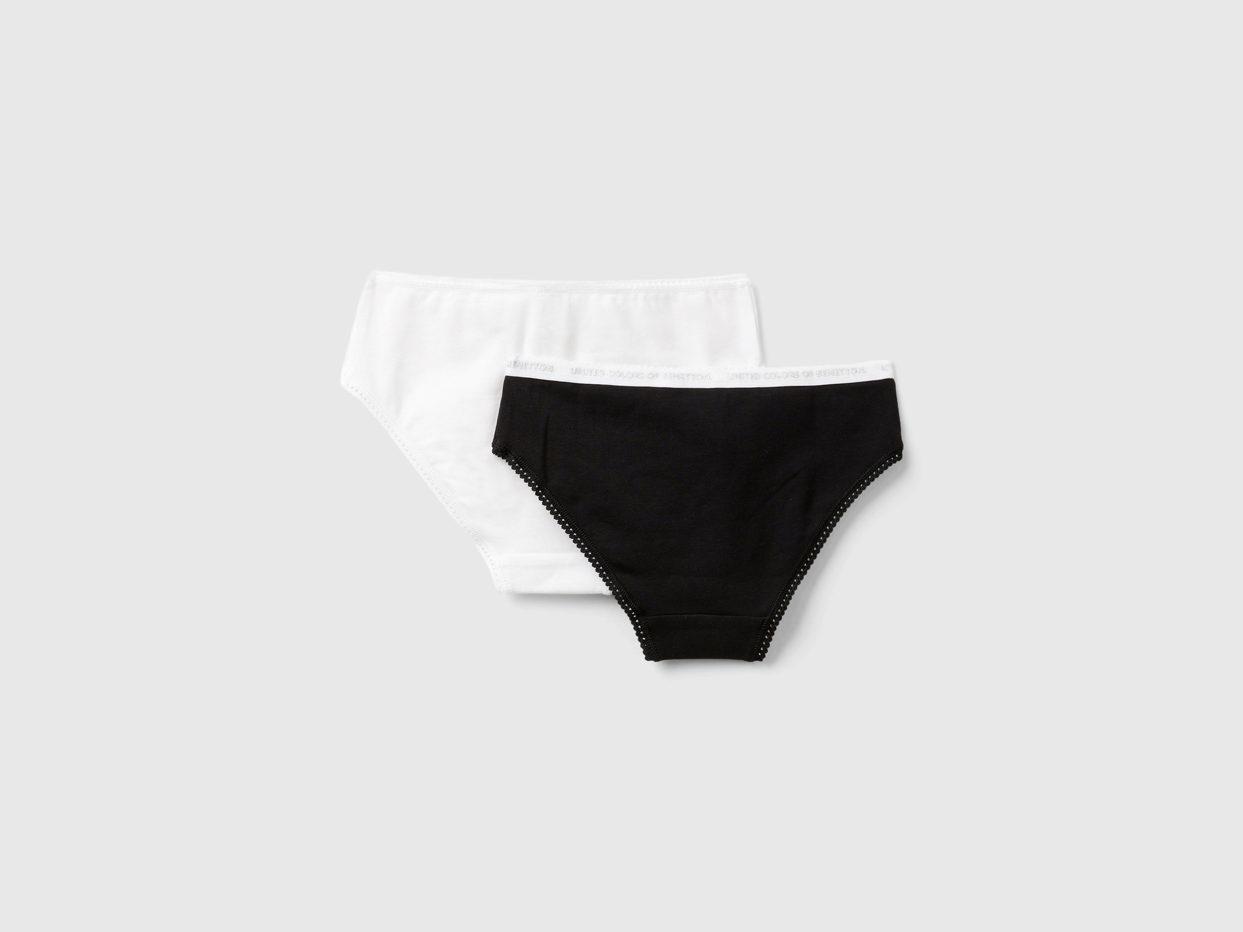 Benetton, Δύο Μπλούζες Από Ελαστικό Βαμβακερό, size 2XL, Πολύχρωμο, Παιδικά φωτογραφία
