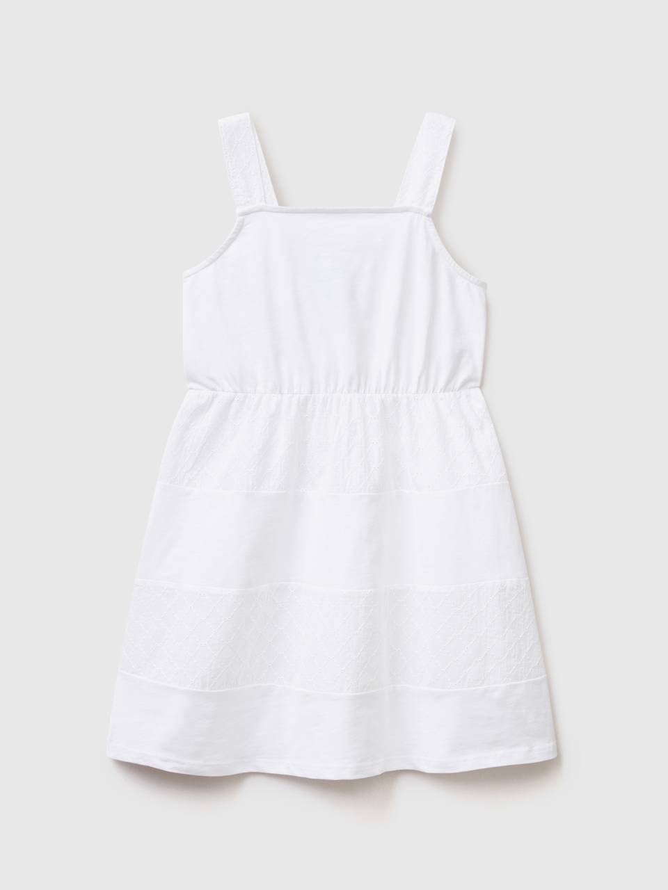 Benetton dress with broderie anglaise details. 1