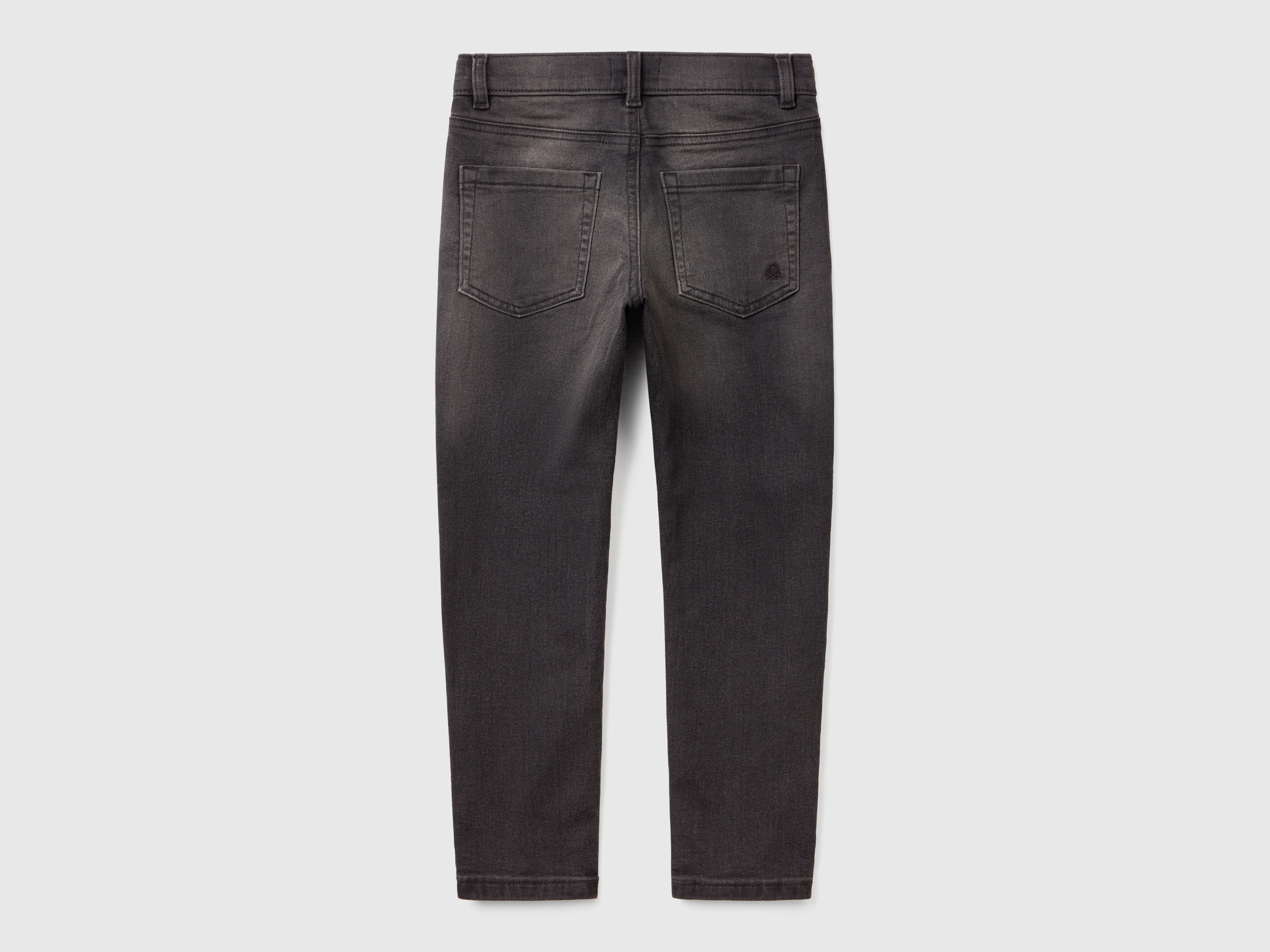 Benetton, Τζιν Με Skinny Εφαρμογή, size L, Μαυρο, Παιδικά φωτογραφία