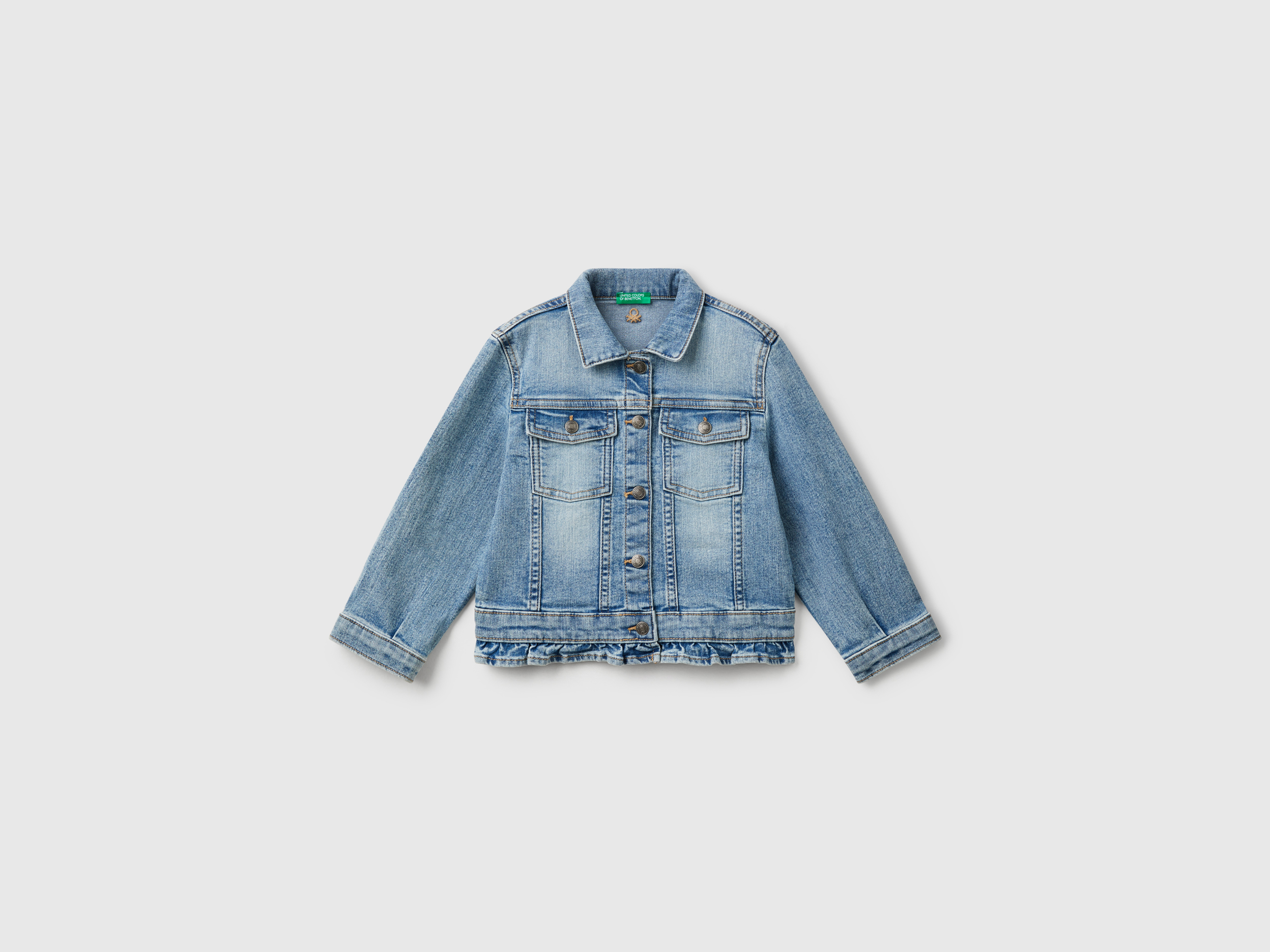 benetton girls coats
