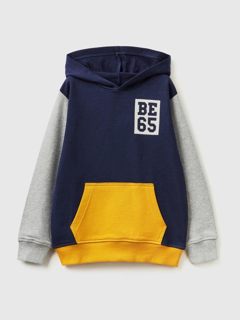 Benetton, Hoodie With Logo, Multi-color, Kids