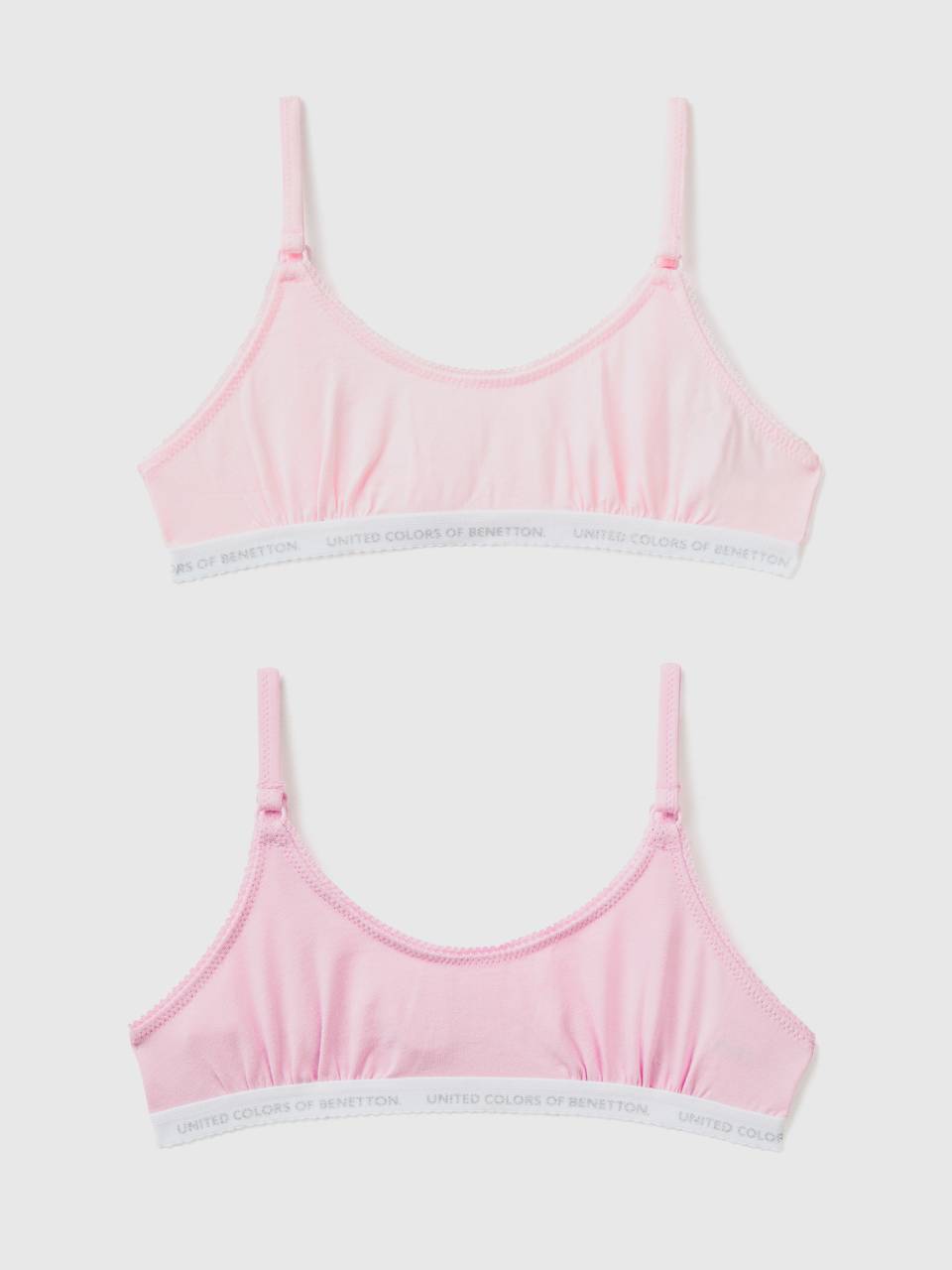 Benetton two bras in stretch cotton. 1