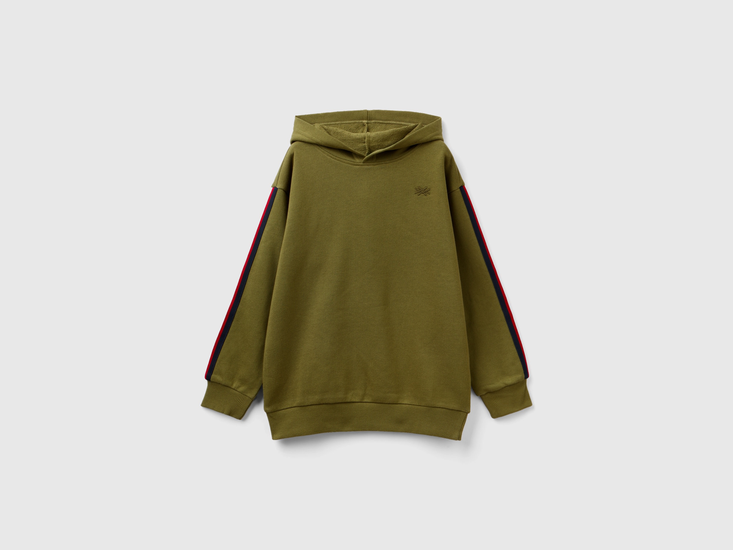 Benetton, Oversized Hoodie, size L, Military Green, Kids
