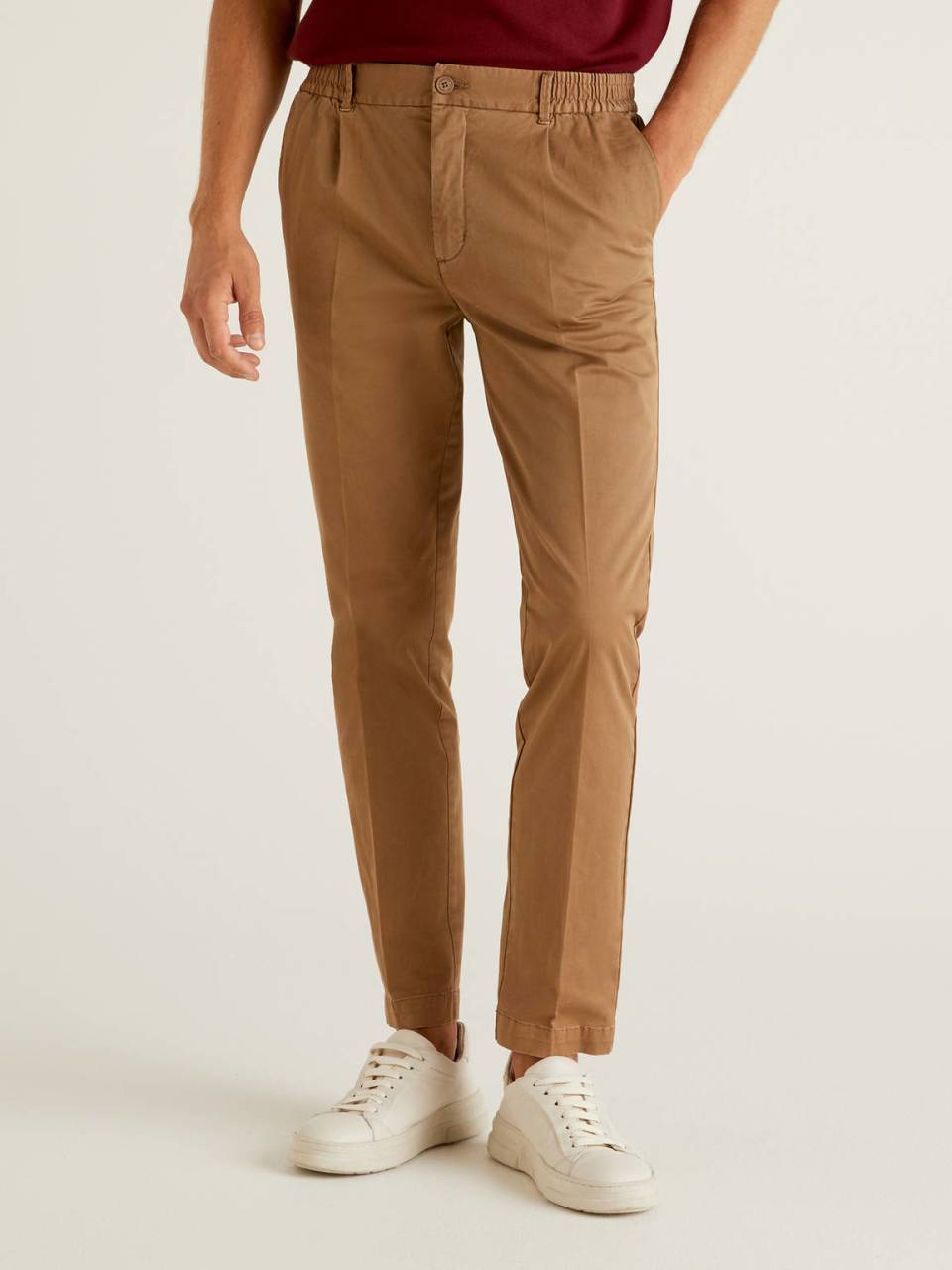Benetton Trousers with elastic waist. 1