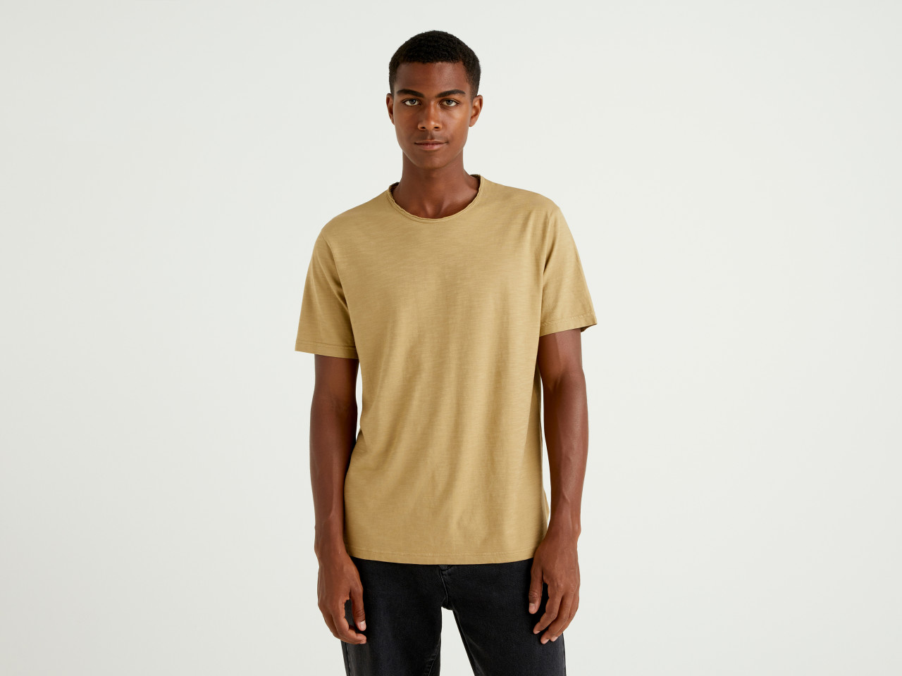 T-shirt Oversize Con Scritte United Colors of Benetton Abbigliamento Top e t-shirt T-shirt T-shirt a maniche corte 