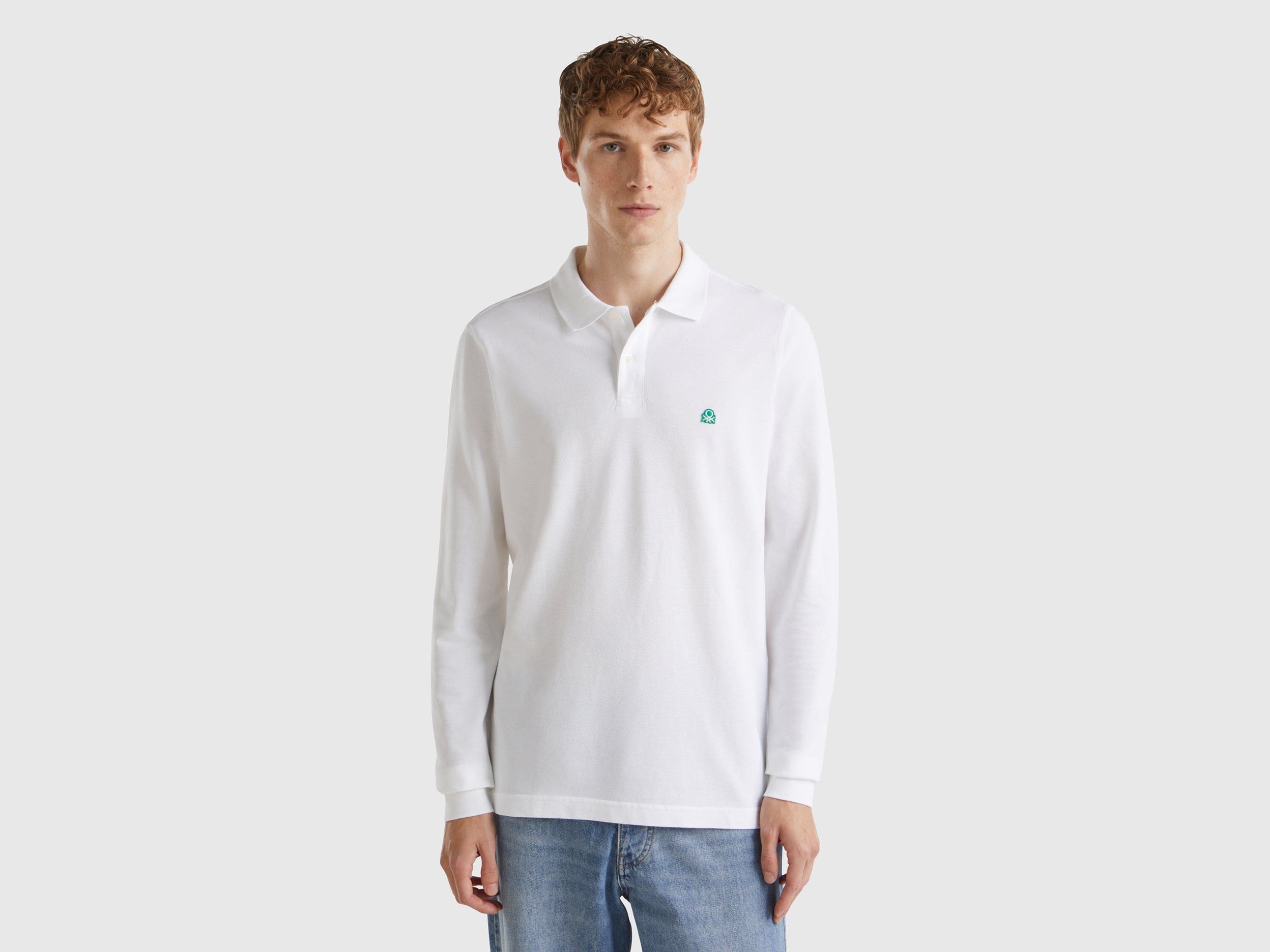 Men's Long Sleeve Polos New Collection | Benetton