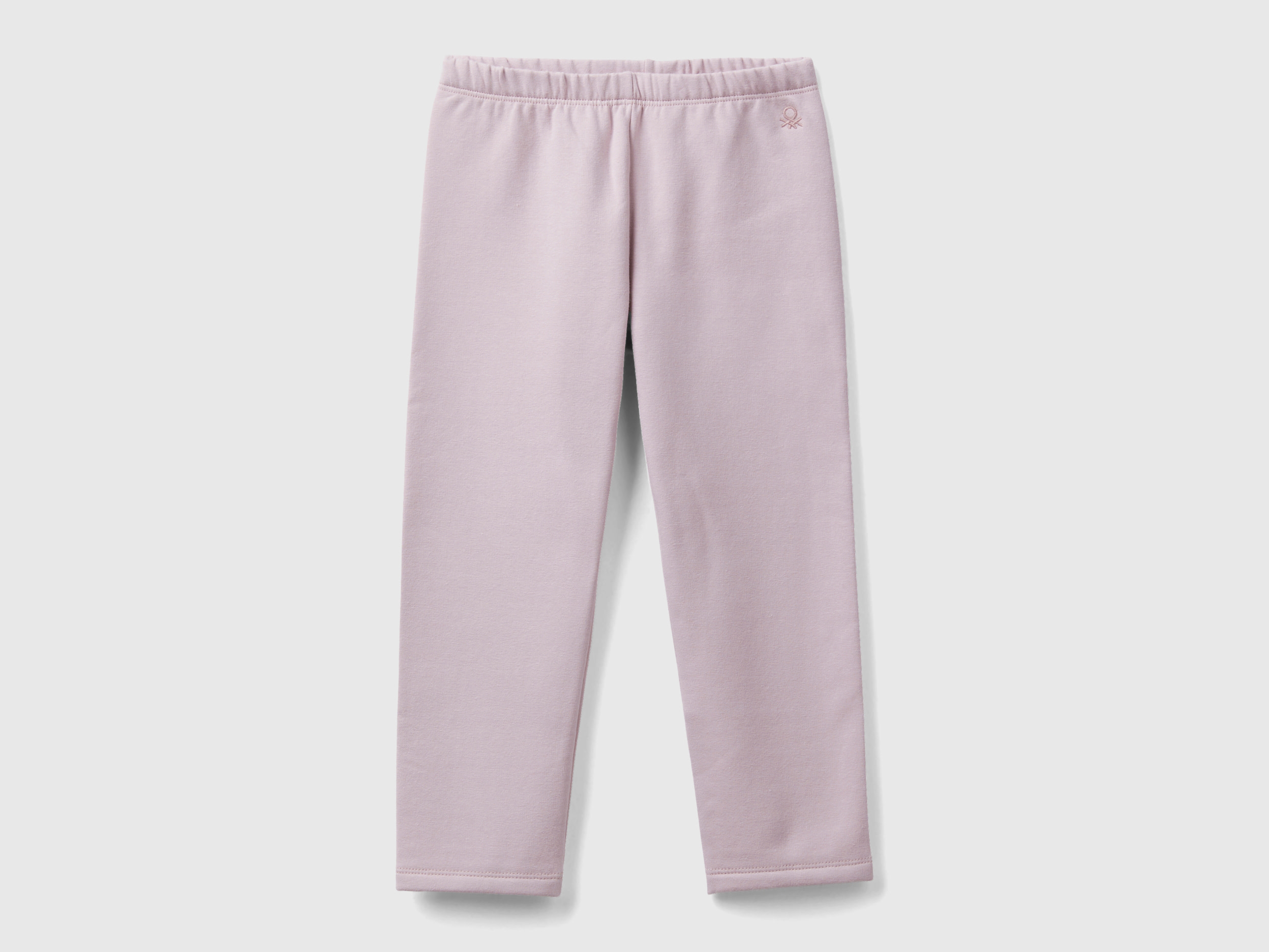 Benetton, Warm Sweat Leggings, size 18-24, Pink, Kids