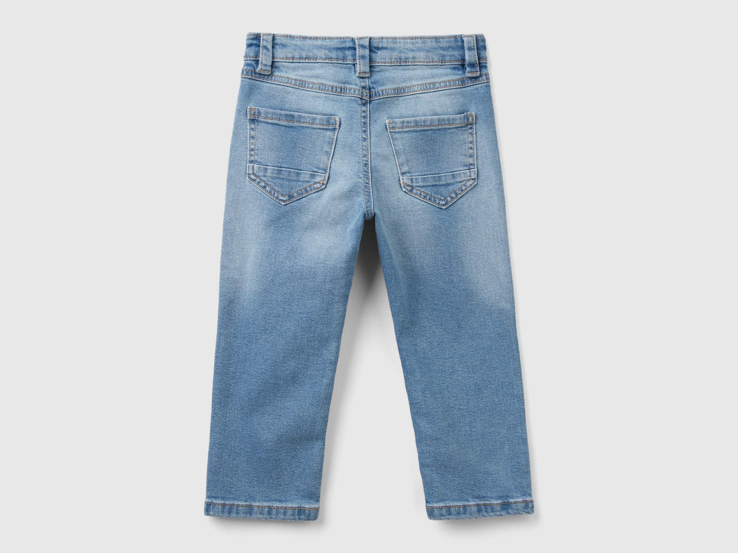 Benetton, Τζιν Με Πέντε Τσέπες, size 2-3, Ουρανι, Παιδικά φωτογραφία