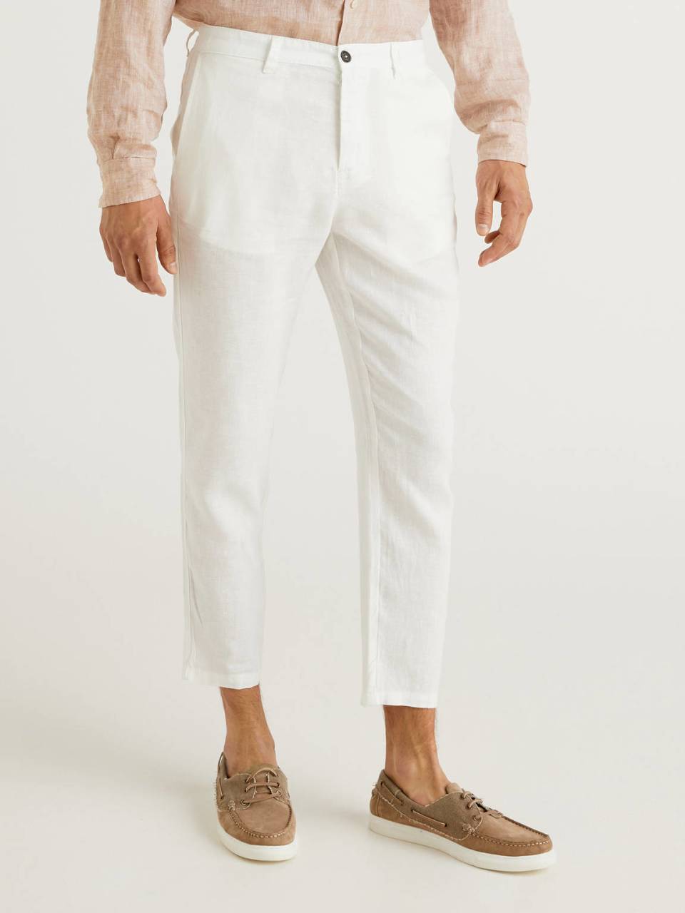 Benetton Chino pants in pure linen. 1