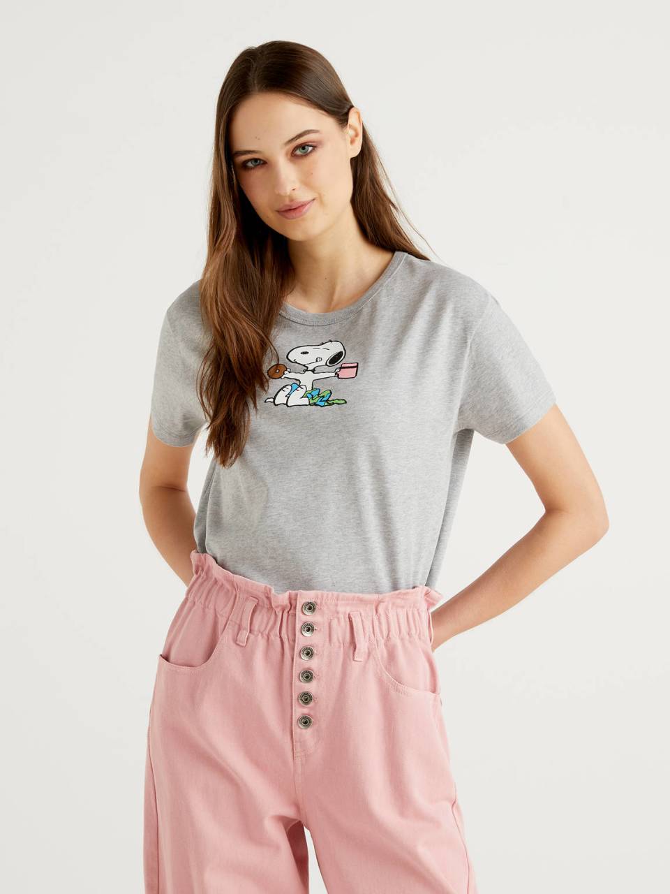 Benetton T-shirt with Peanuts print. 1