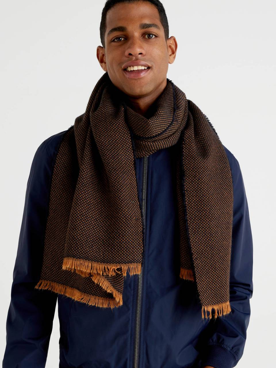 Benetton Wool and alpaca blend scarf. 1