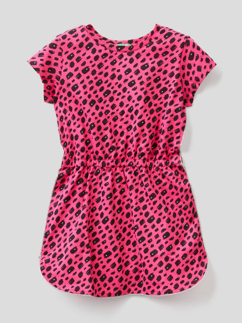 Benetton Printed dress in pure cotton. 1
