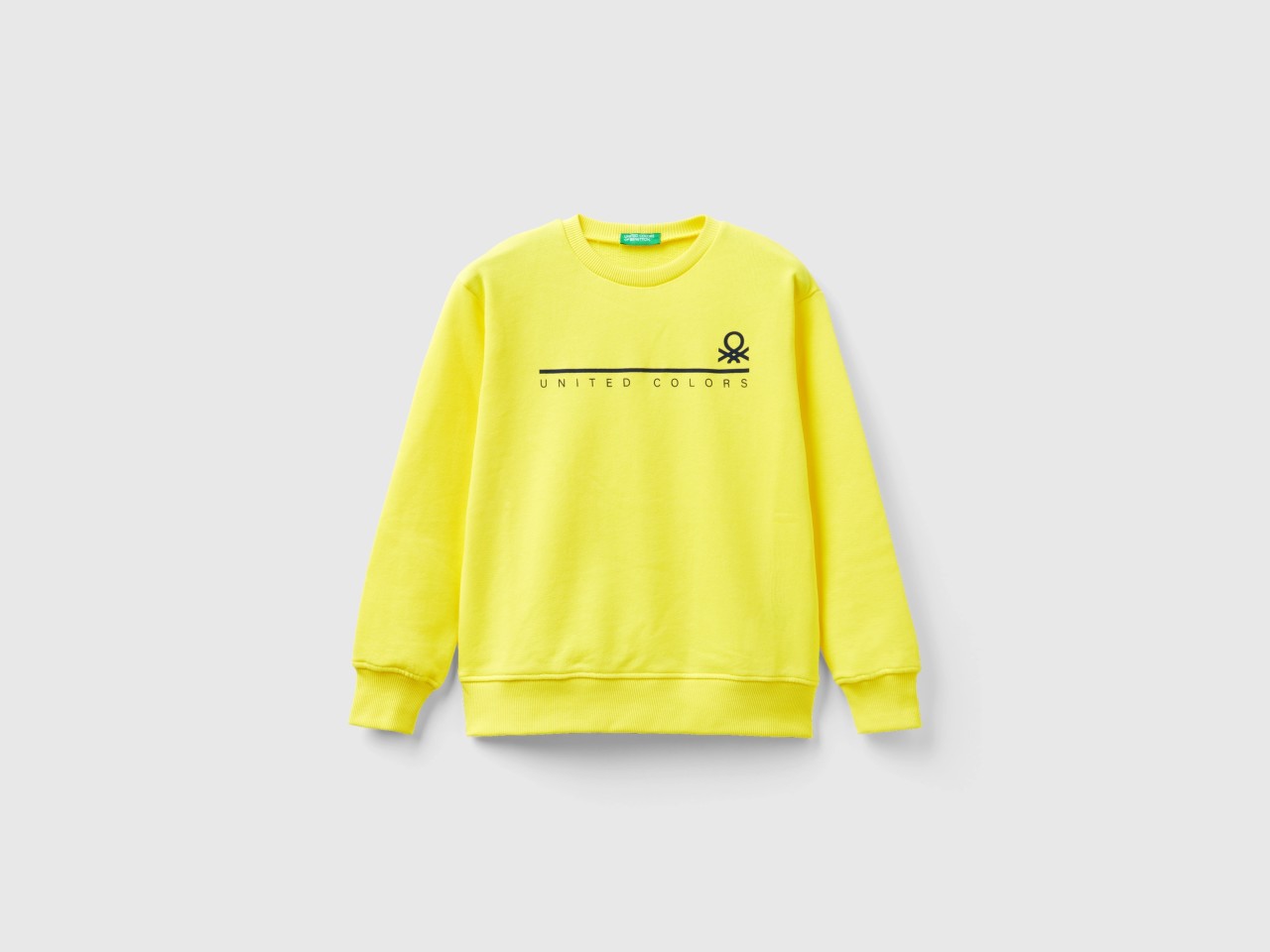 Yellow sweatshirt for boys outlet