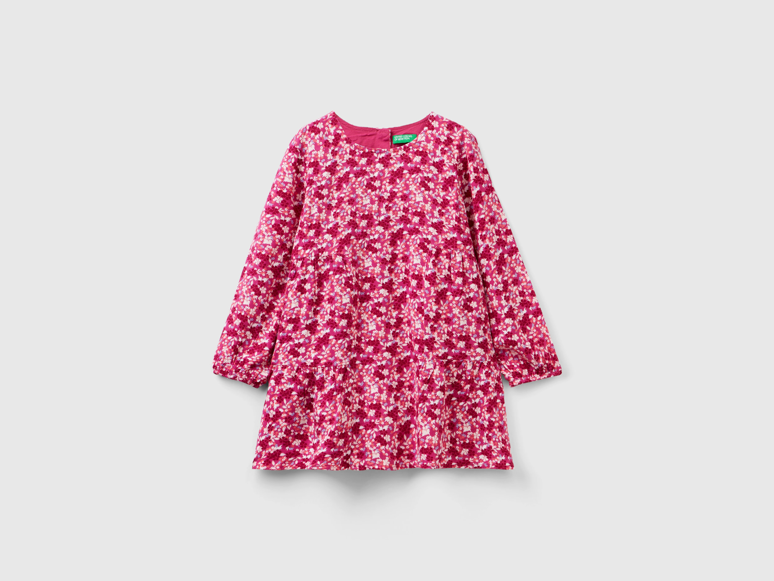 Benetton, Flowy Floral Dress, size 12-18, Multi-color, Kids