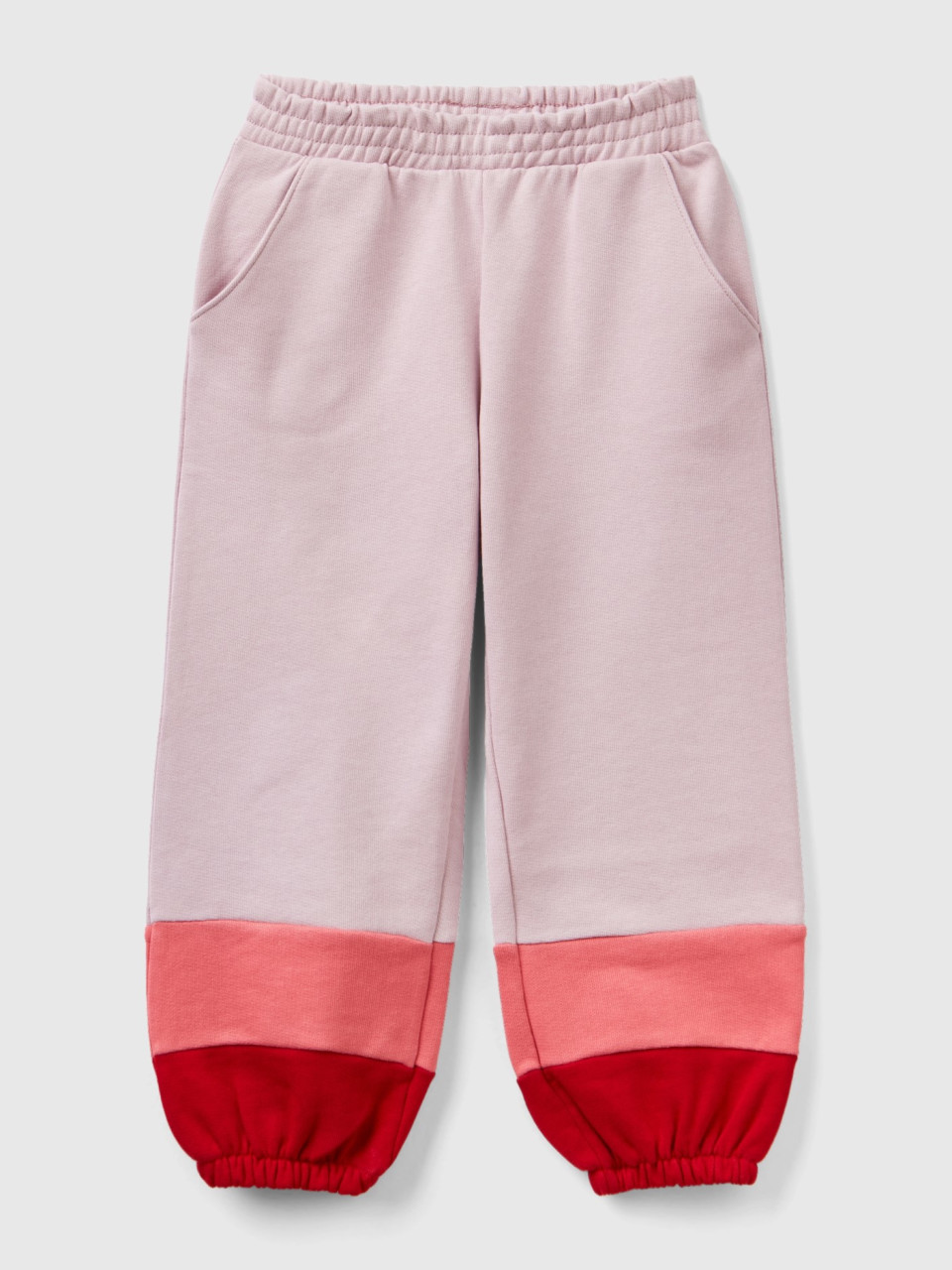 Benetton, Ballon-fit-jogginghose, Pink, female