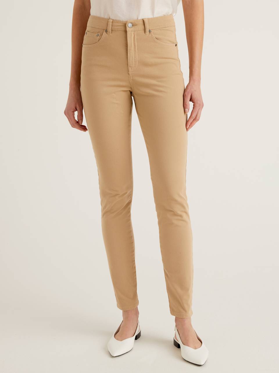 Benetton Skinny fit trousers. 1