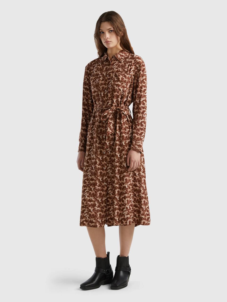 Topshop horse deals print dress