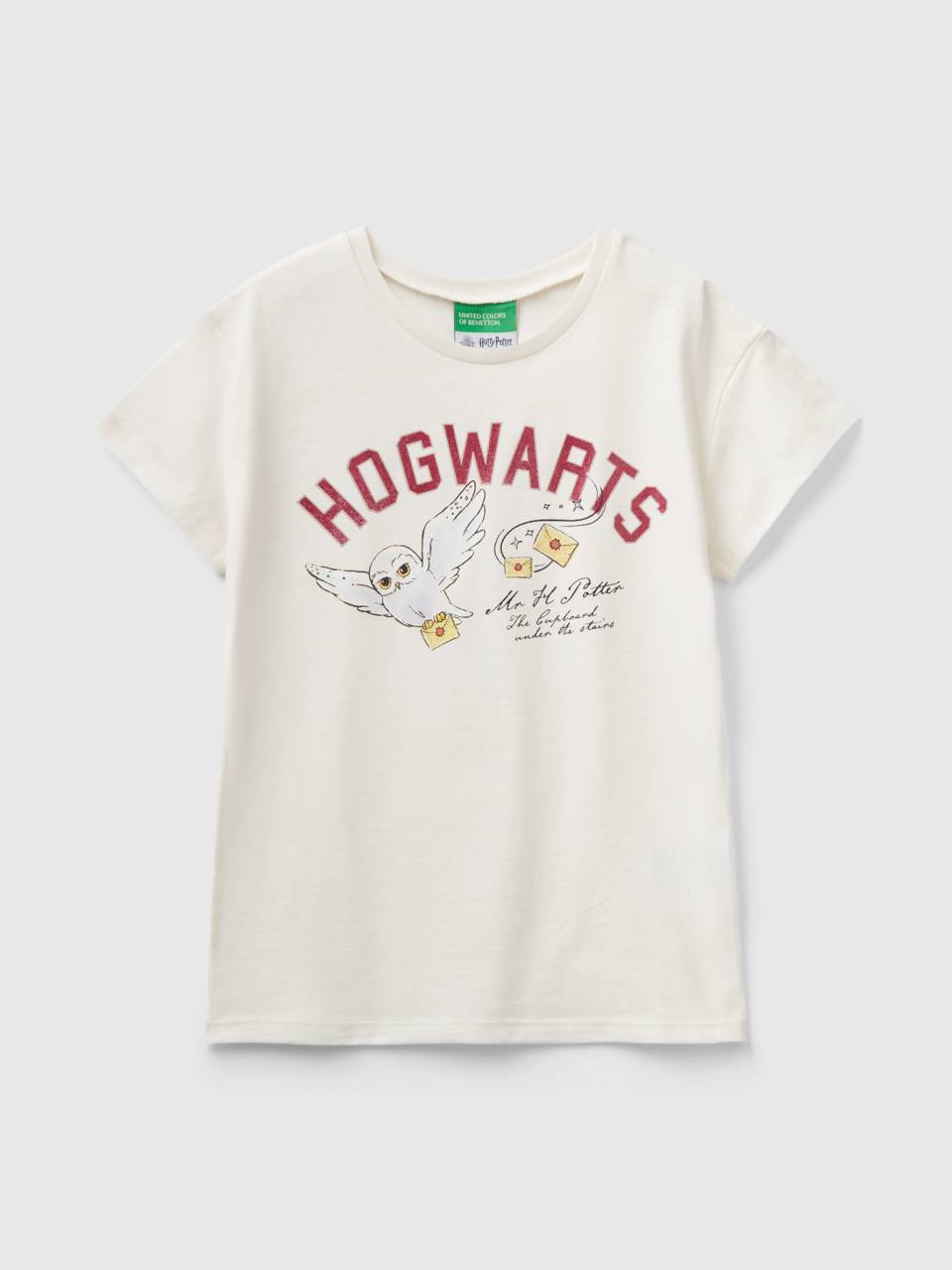 Short sleeve Harry Potter t-shirt - Creamy White | Benetton