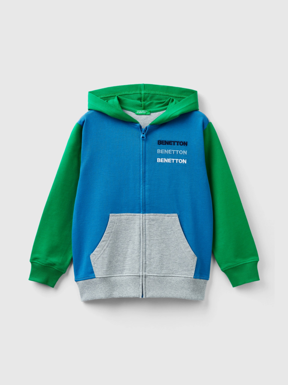 Benetton, Zip-up Hoodie, Multi-color, Kids