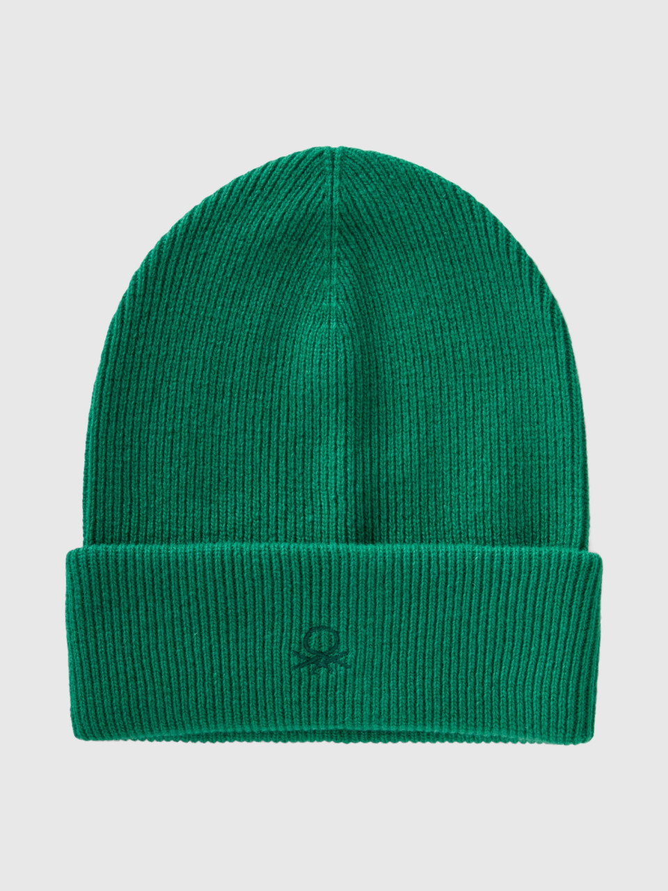 Benetton, Wool Blend Hat, Green, Kids