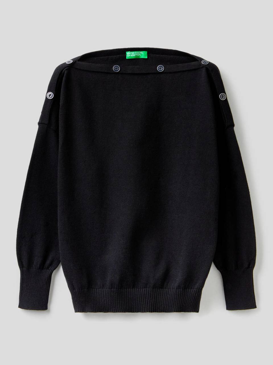 Benetton Double wear 100% cotton sweater. 1