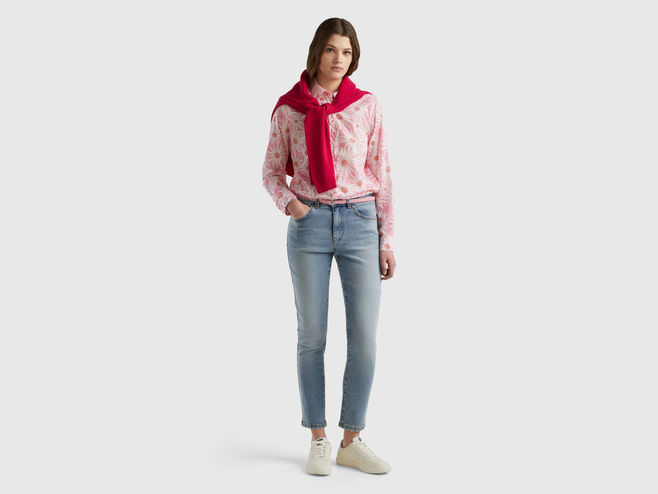 Benetton jeans donna best sale
