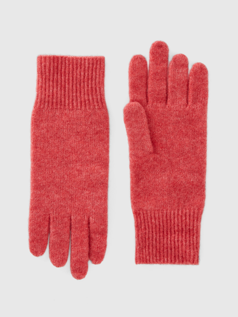 Benetton, Gloves In Recycled Yarn, , Women